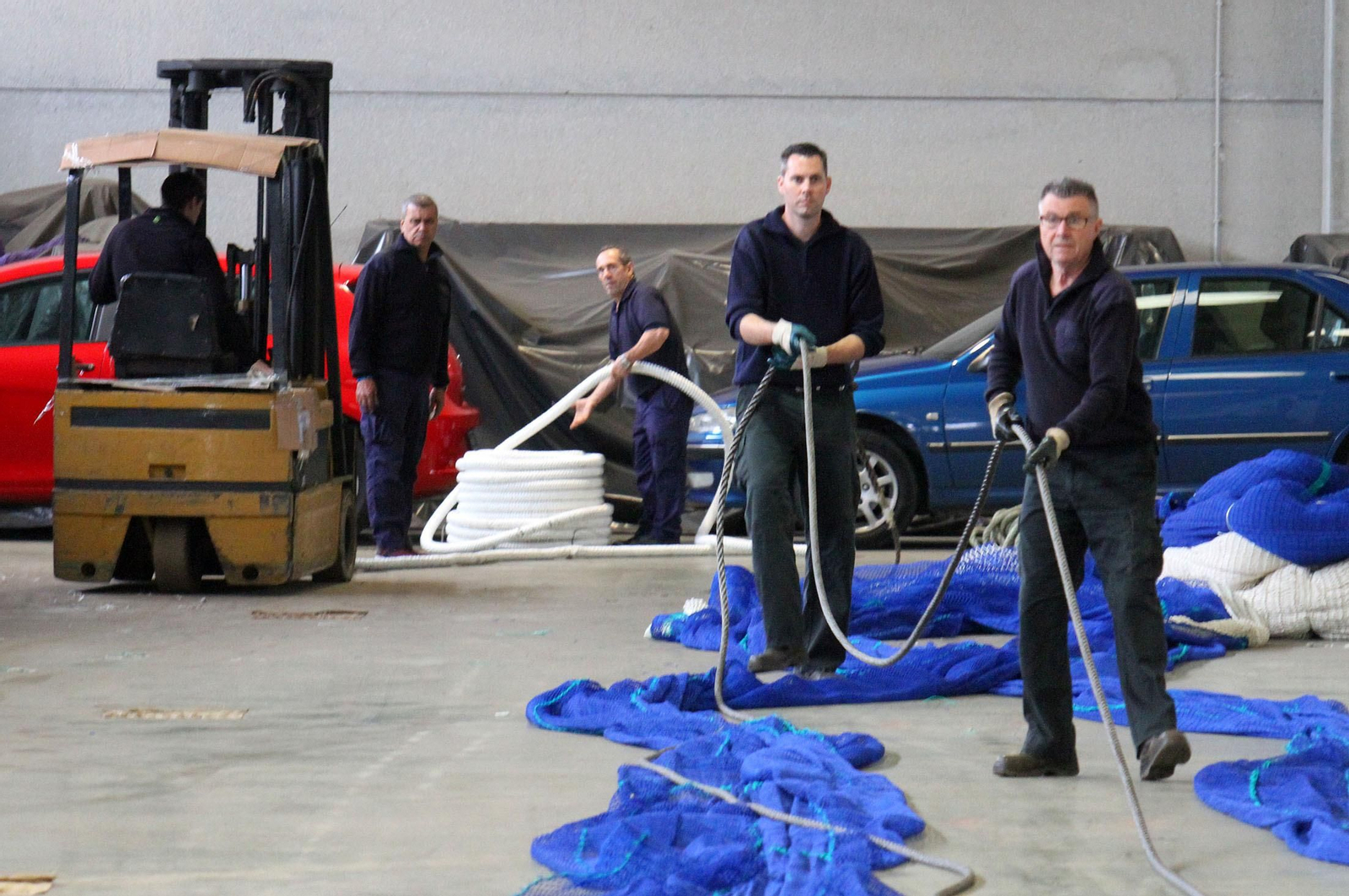 Vista de la planta de Atlantic Copper, en la Avenida Francisco Montenegro.