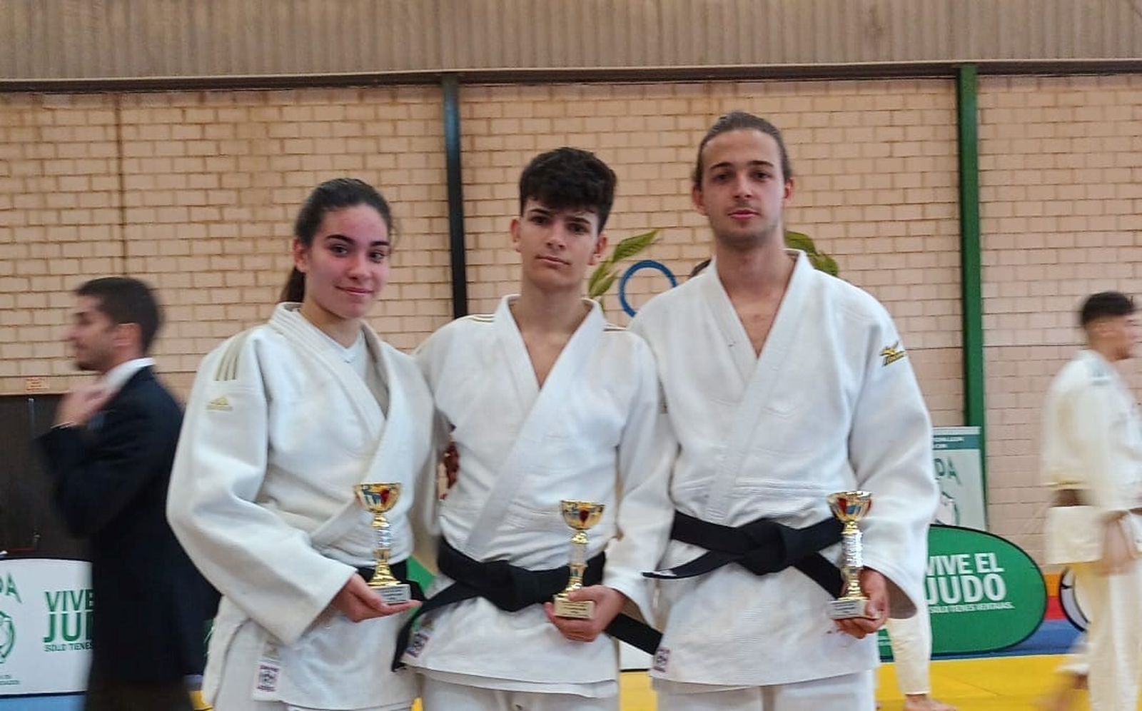 Representantes de Huelva en la final del Campeonato de España.