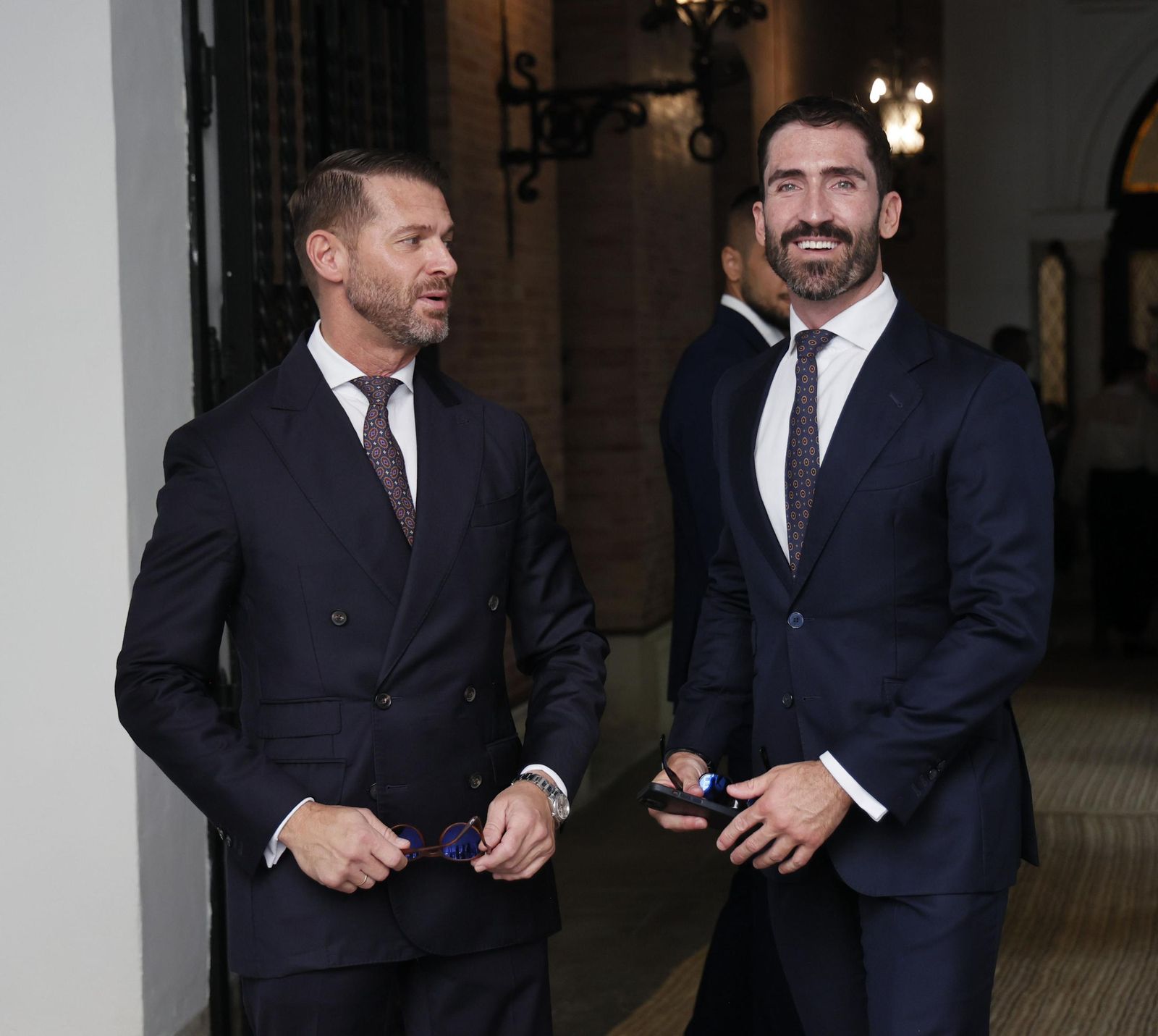 Antonio Muñoz celebra su boda en el Palacio de la Motilla