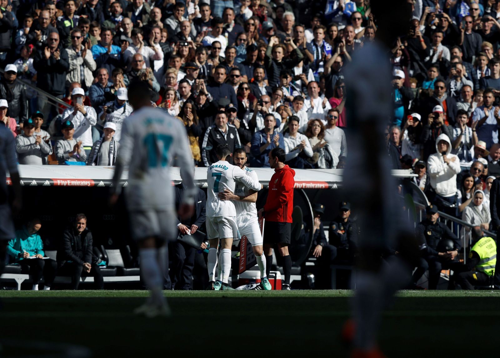 Las imágenes del Real Madrid-Atlético de Madrid