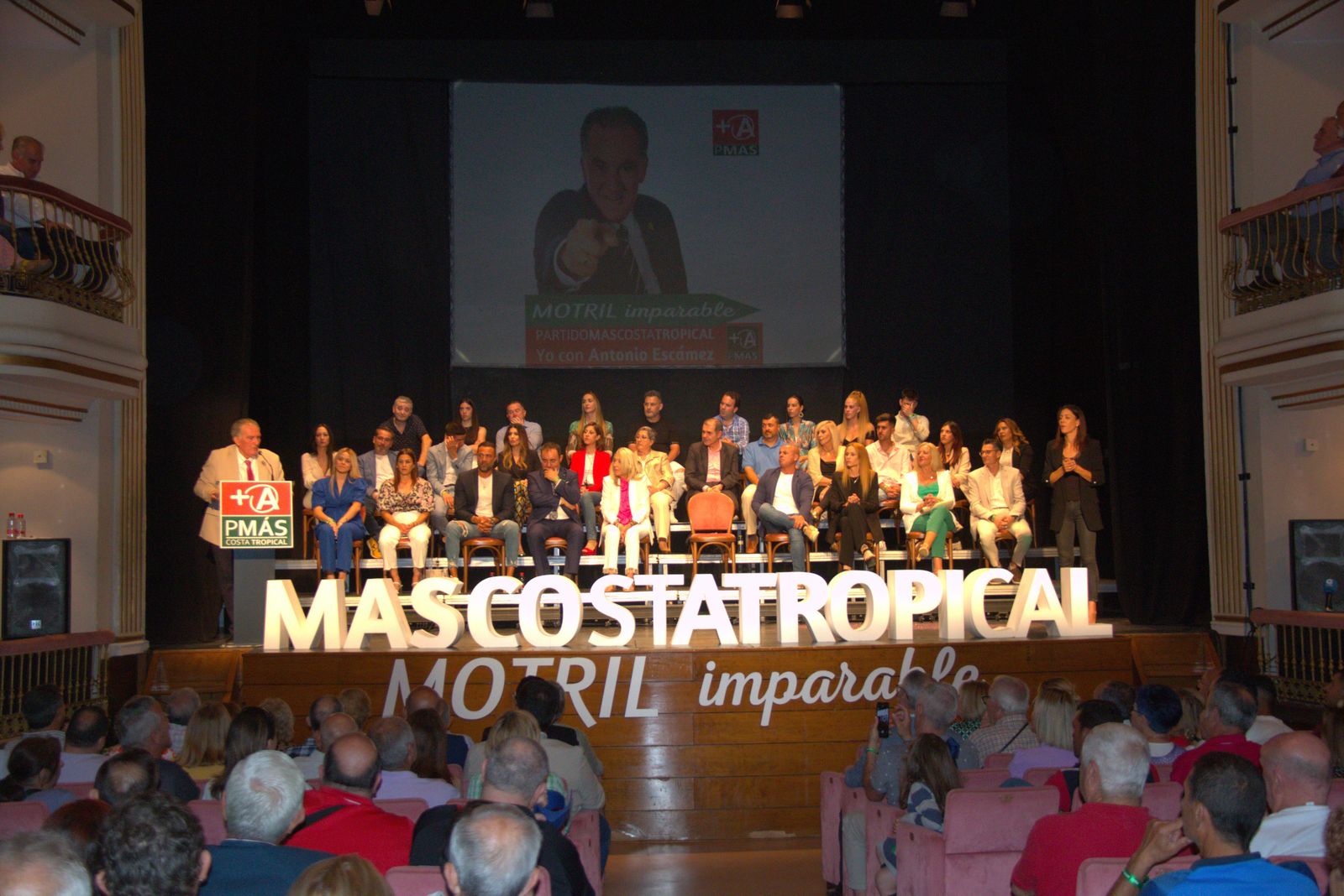 Más Costa Tropical presenta una candidatura "ilusionante" a la alcaldía de Motril encabezada por Antonio Escámez