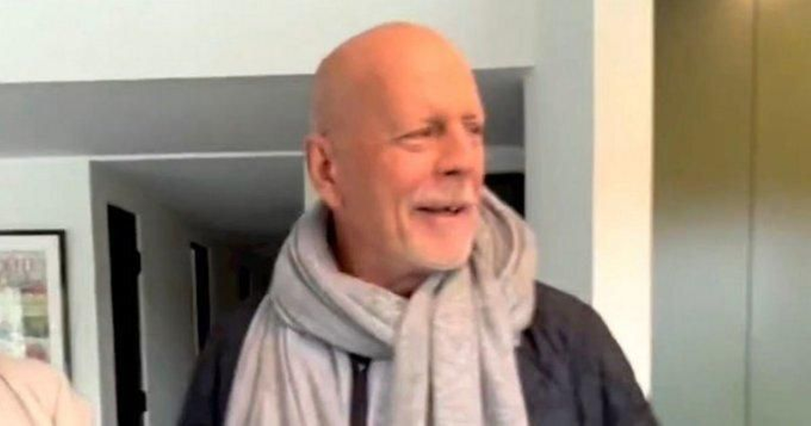 Bruce Willis en su cumpleaños familiar