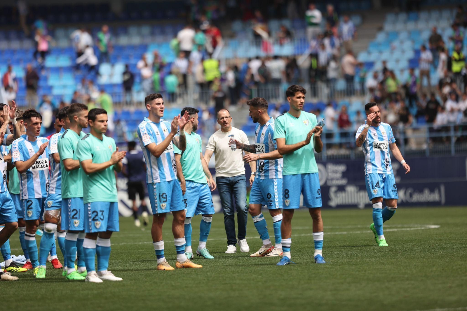 Málaga CF-AD Ceuta, en fotos