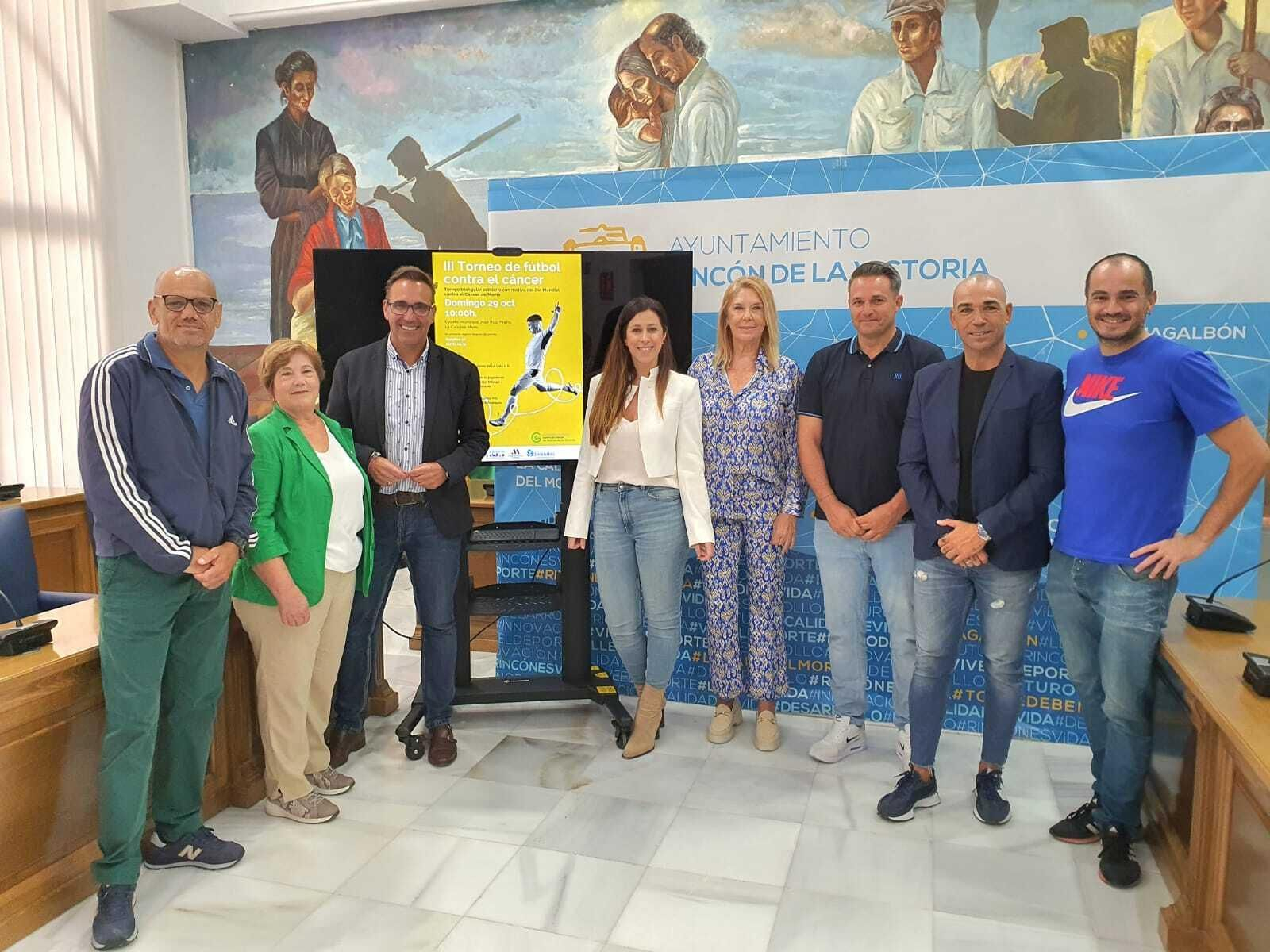 Presentación del III Torneo de fútbol Contra el Cáncer