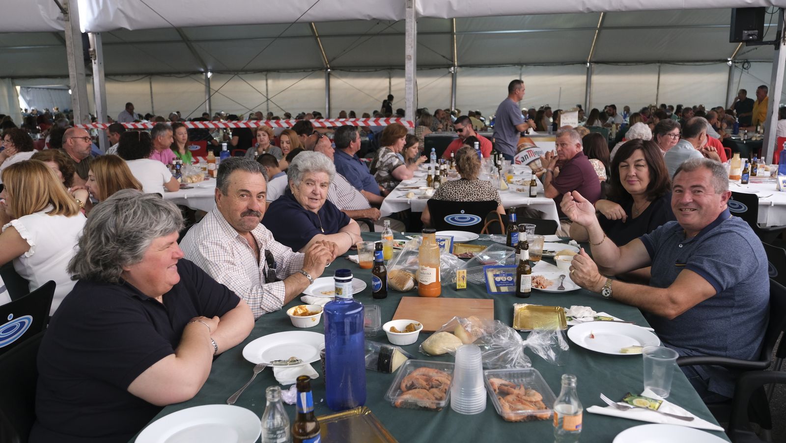 Imágenes de la comida anual de la CUCN, en Níjar