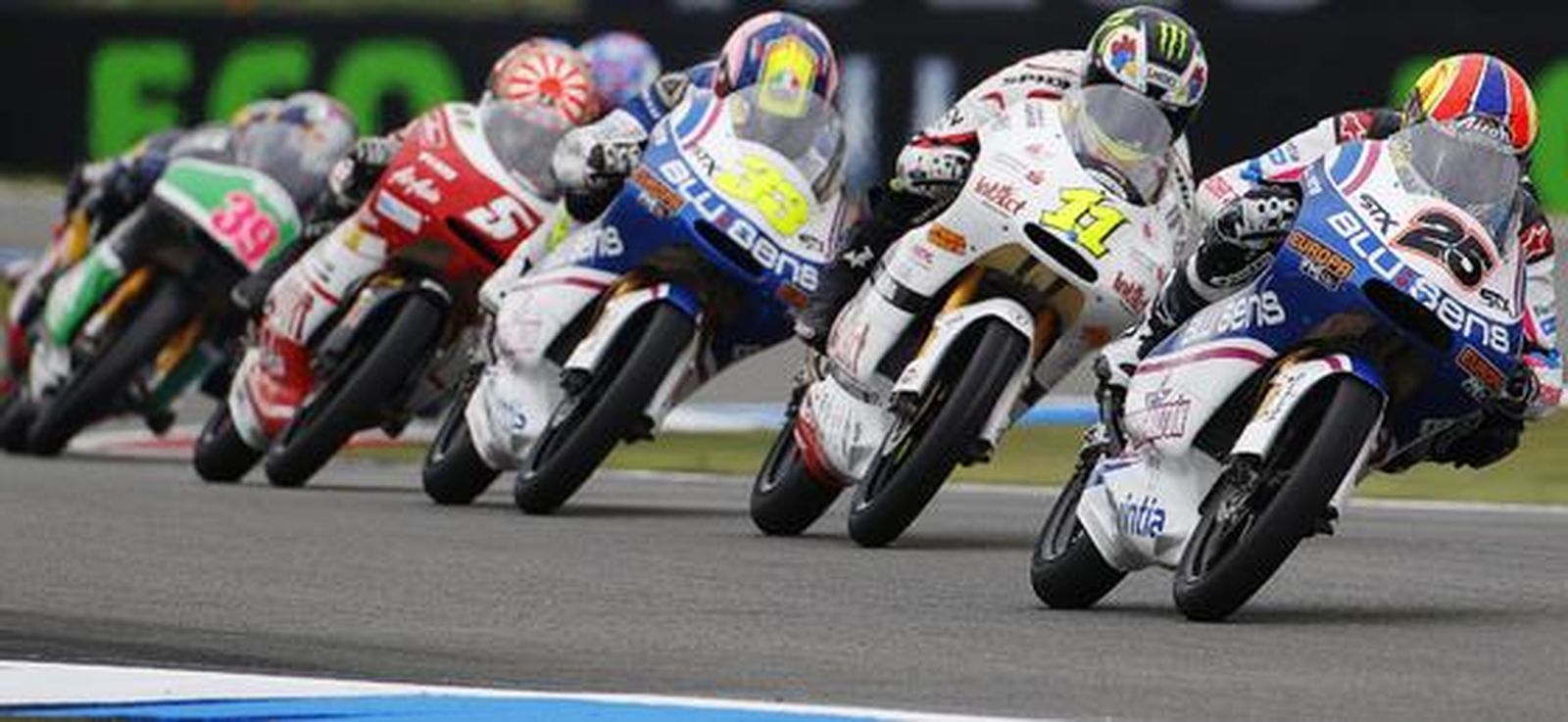 El Gran Premio de Holanda de 125 cc.

Foto: Reuters