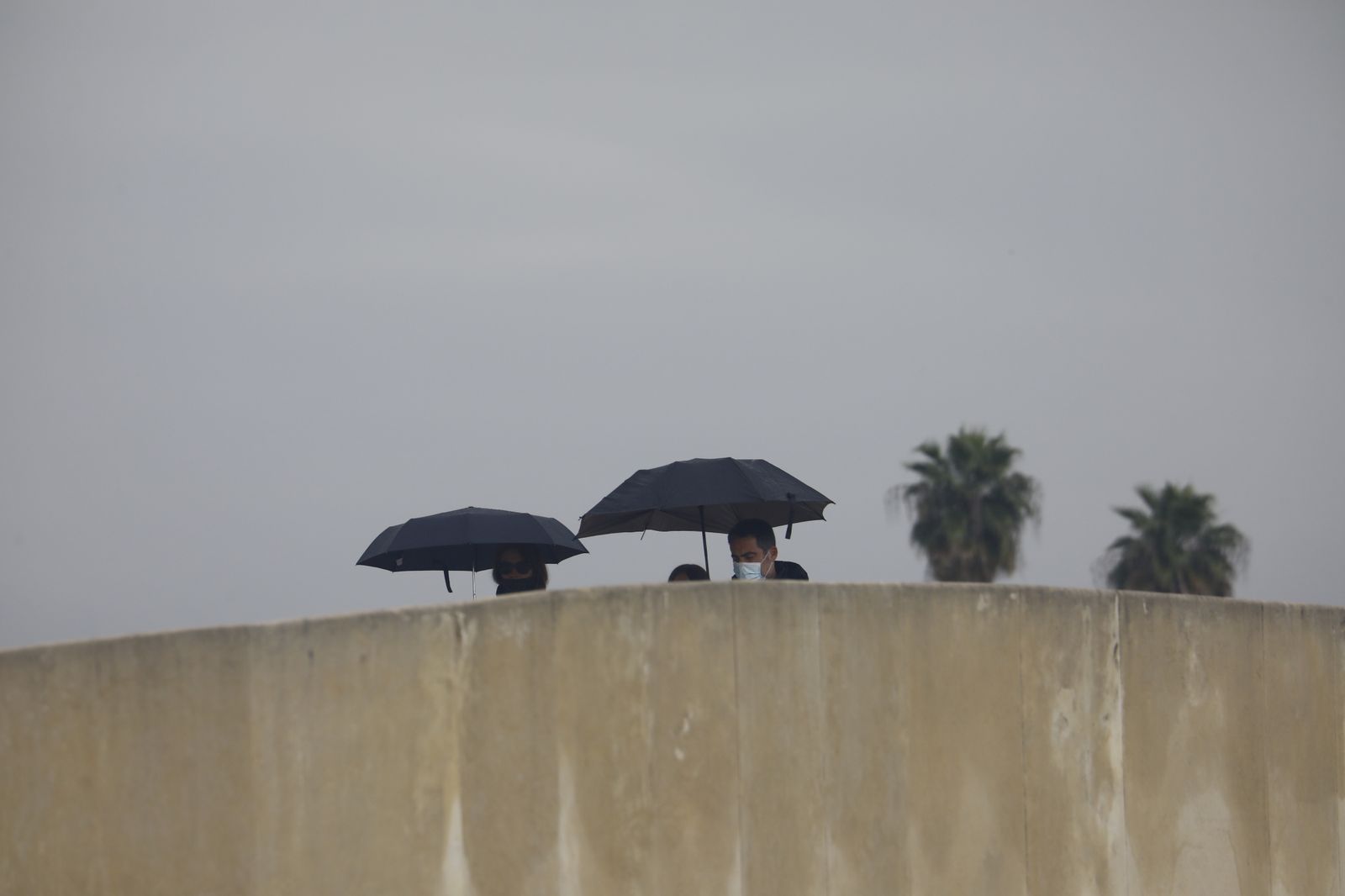 Las fotografías de un domingo lluvioso en Córdoba