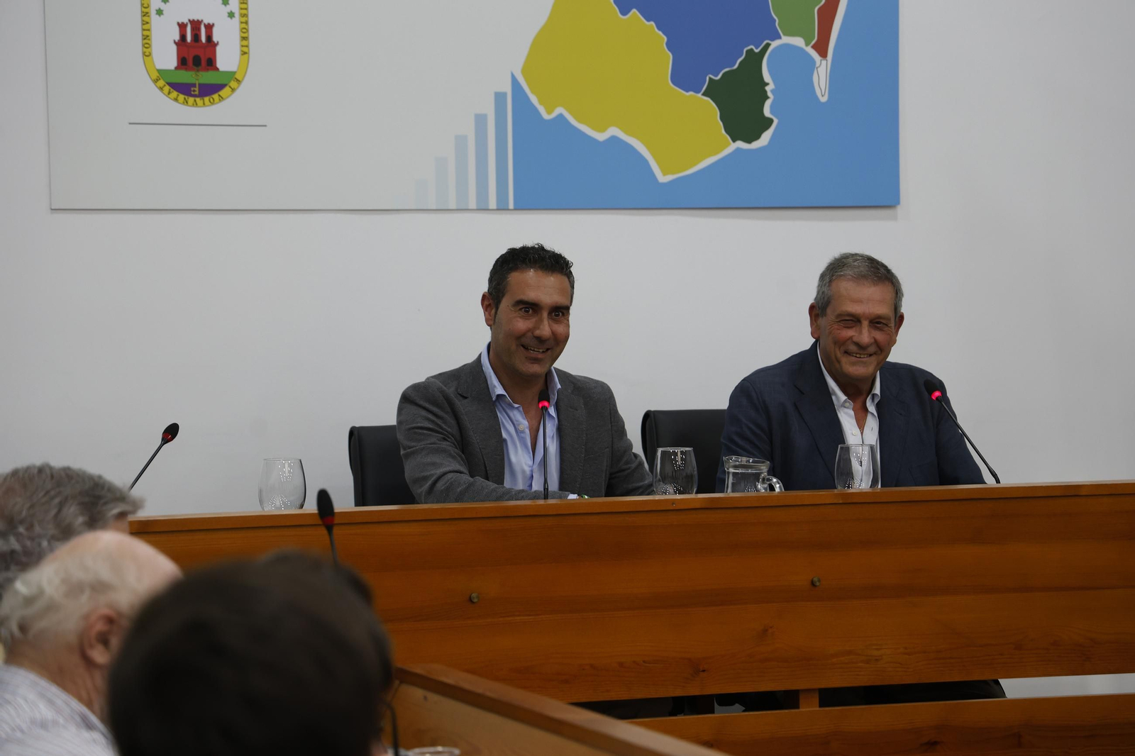 Fotos del consejo del Instituto de Estudios del Campo de Gibraltar