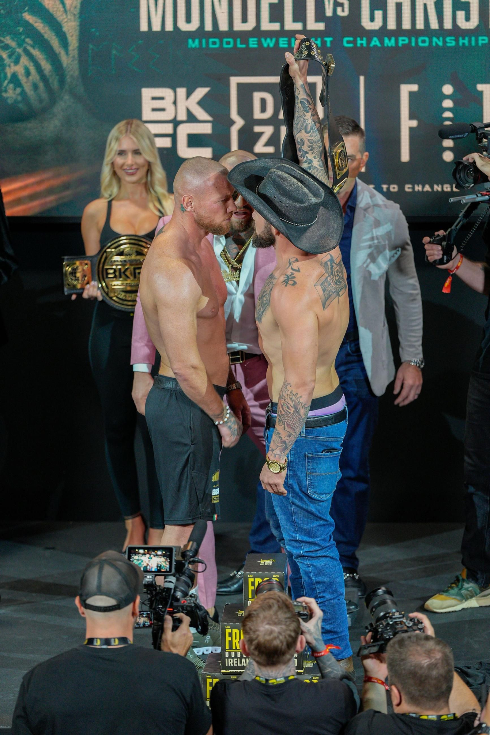 Marbella, bronca en el epicento del show de McGregor y BKFC Marbella, bronca en el epicento del show de McGregor y BKFC