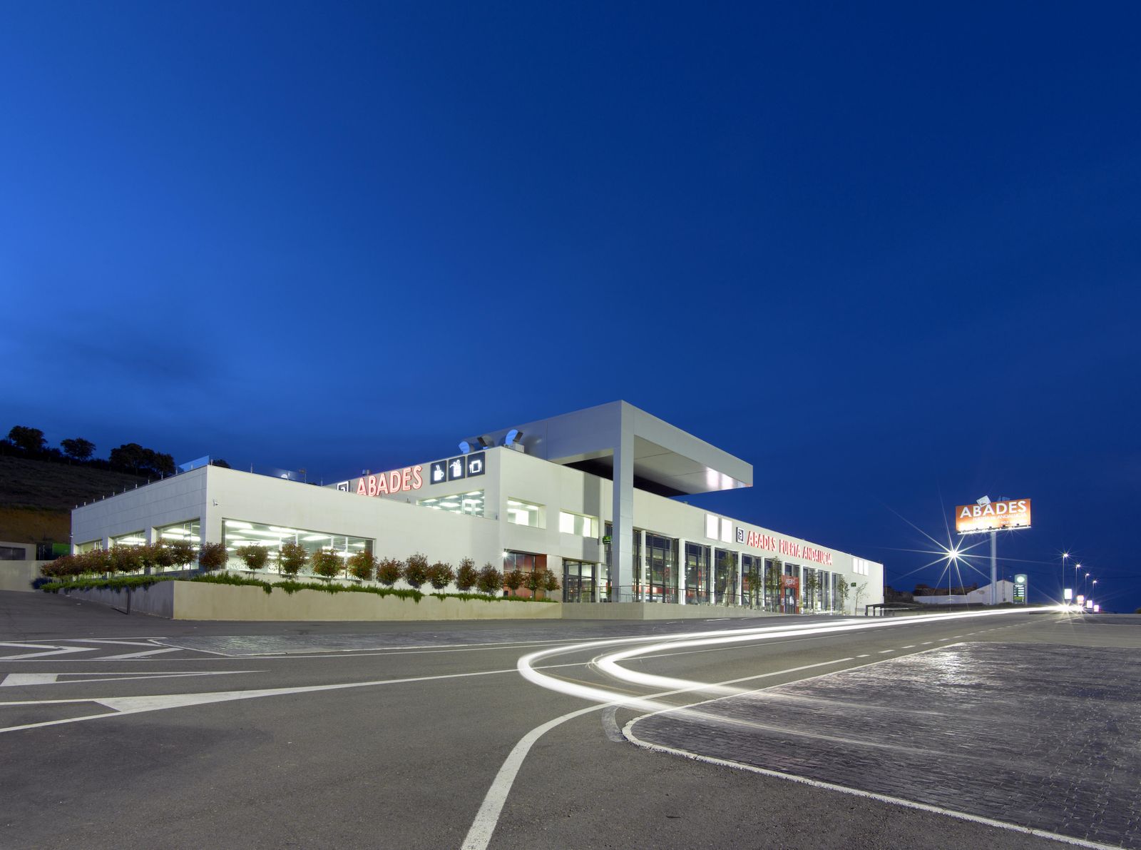 Restaurante Abades en área de servicios, Granada.