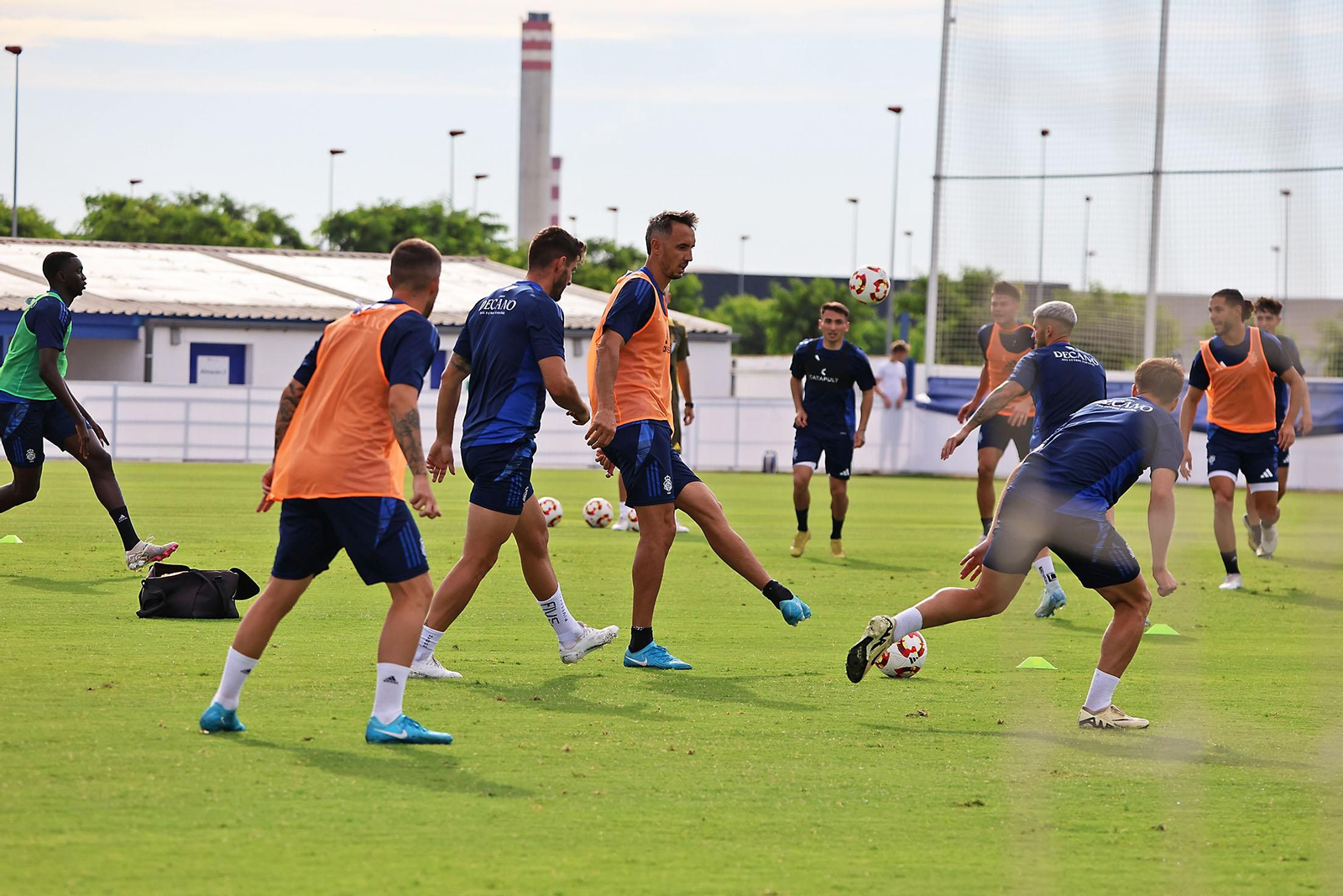 Entrenamiento del Recreativo de Huelva