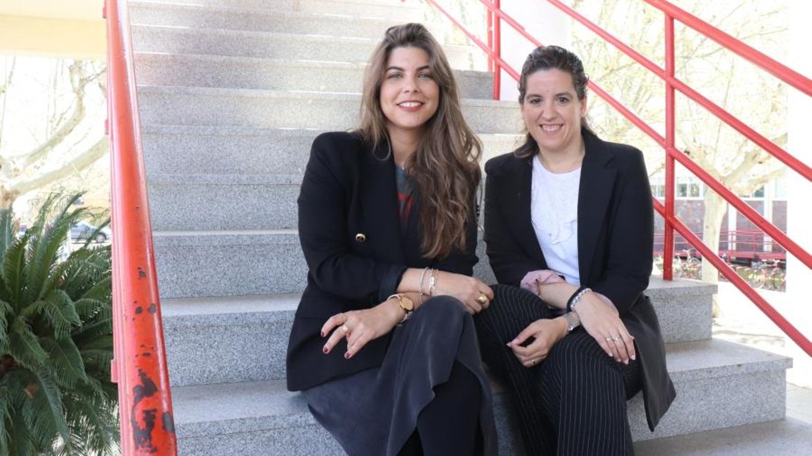 Las investigadoras Noemí Toledano y Carmen Viejo