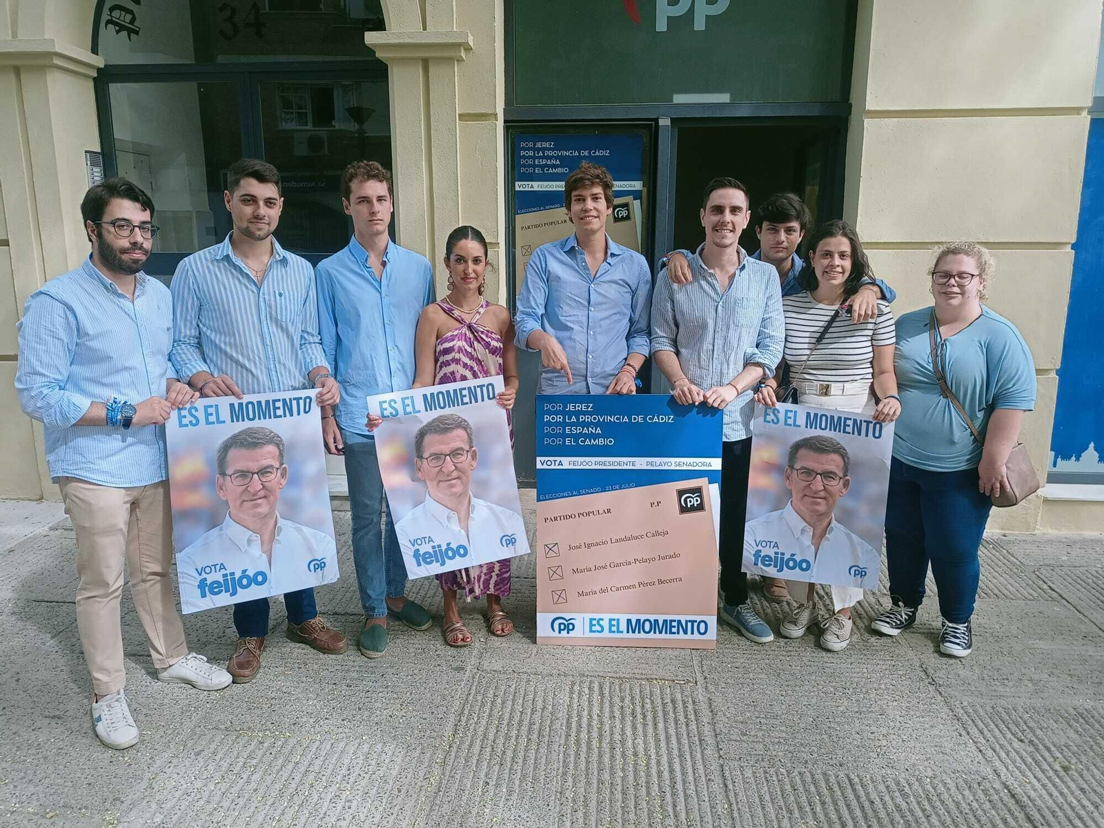 El PP de Jerez llama a los jóvenes a votar este domingo. El PP de Jerez llama a los jóvenes a votar este domingo.