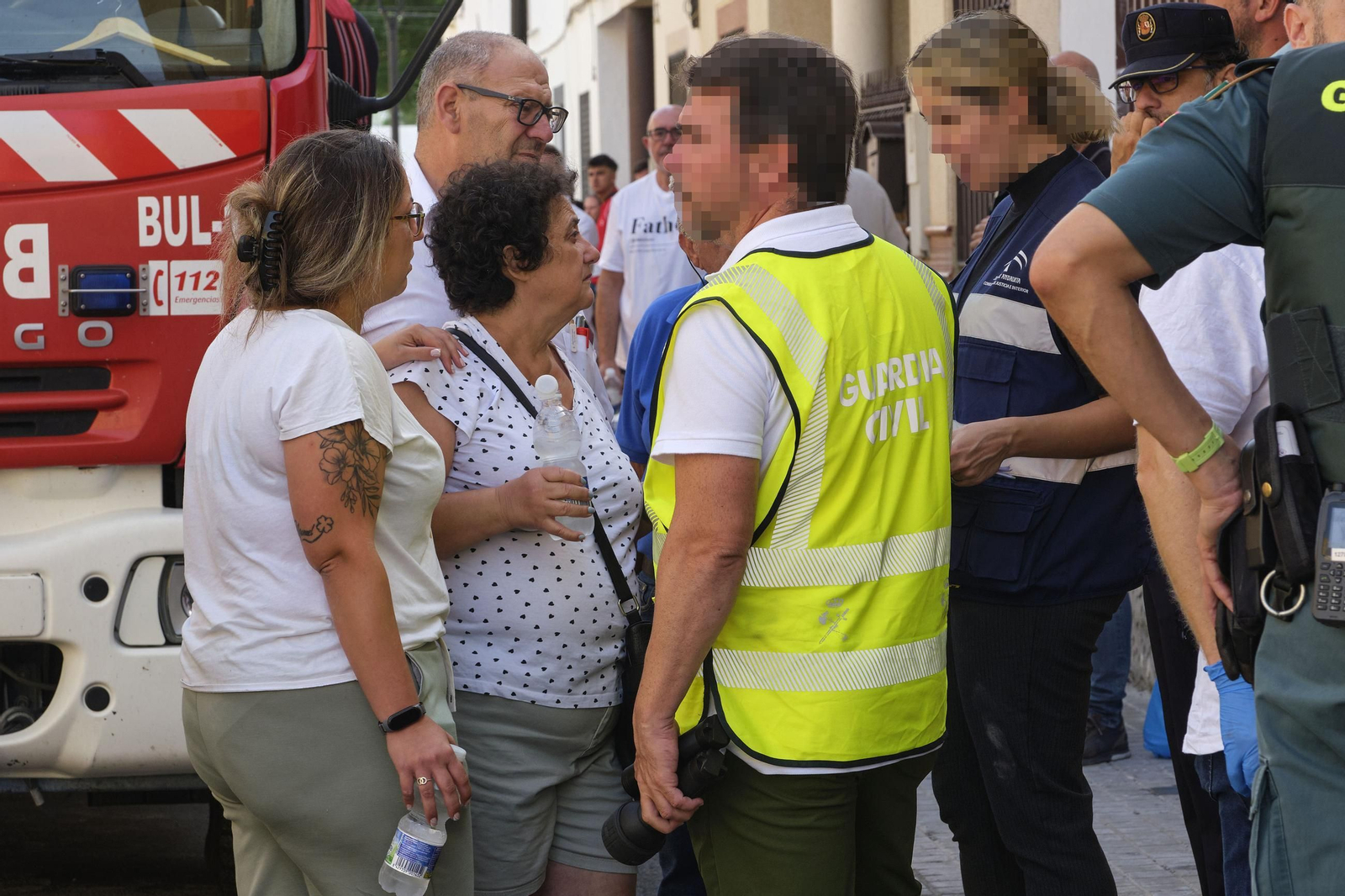 Incendio en Guillena, donde fallecen cuatro miembros de una misma familia