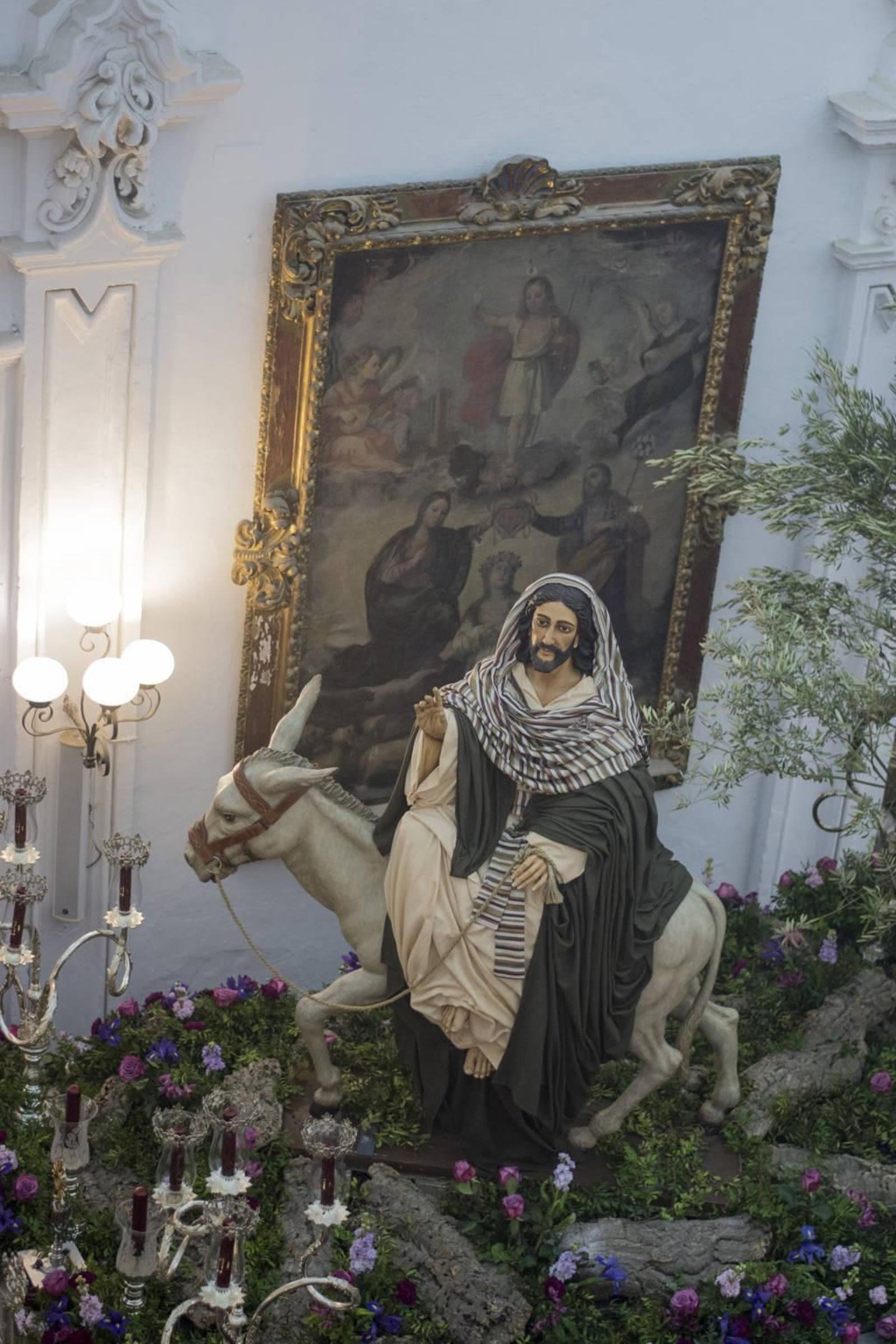 Las fotos de las cofradías de la Magna de Priego de Córdoba, suspendida por la lluvia