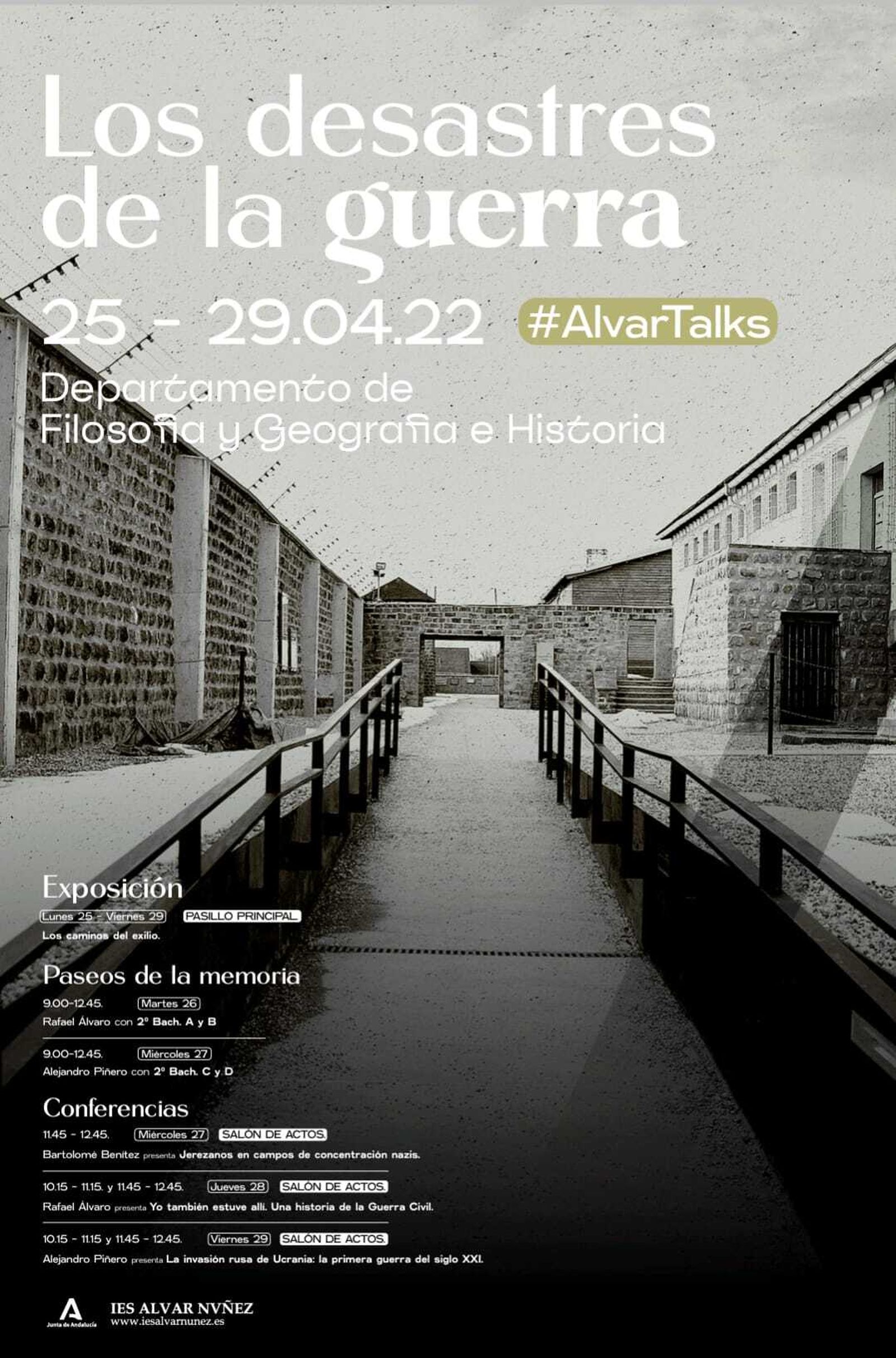 Cartel del programa.