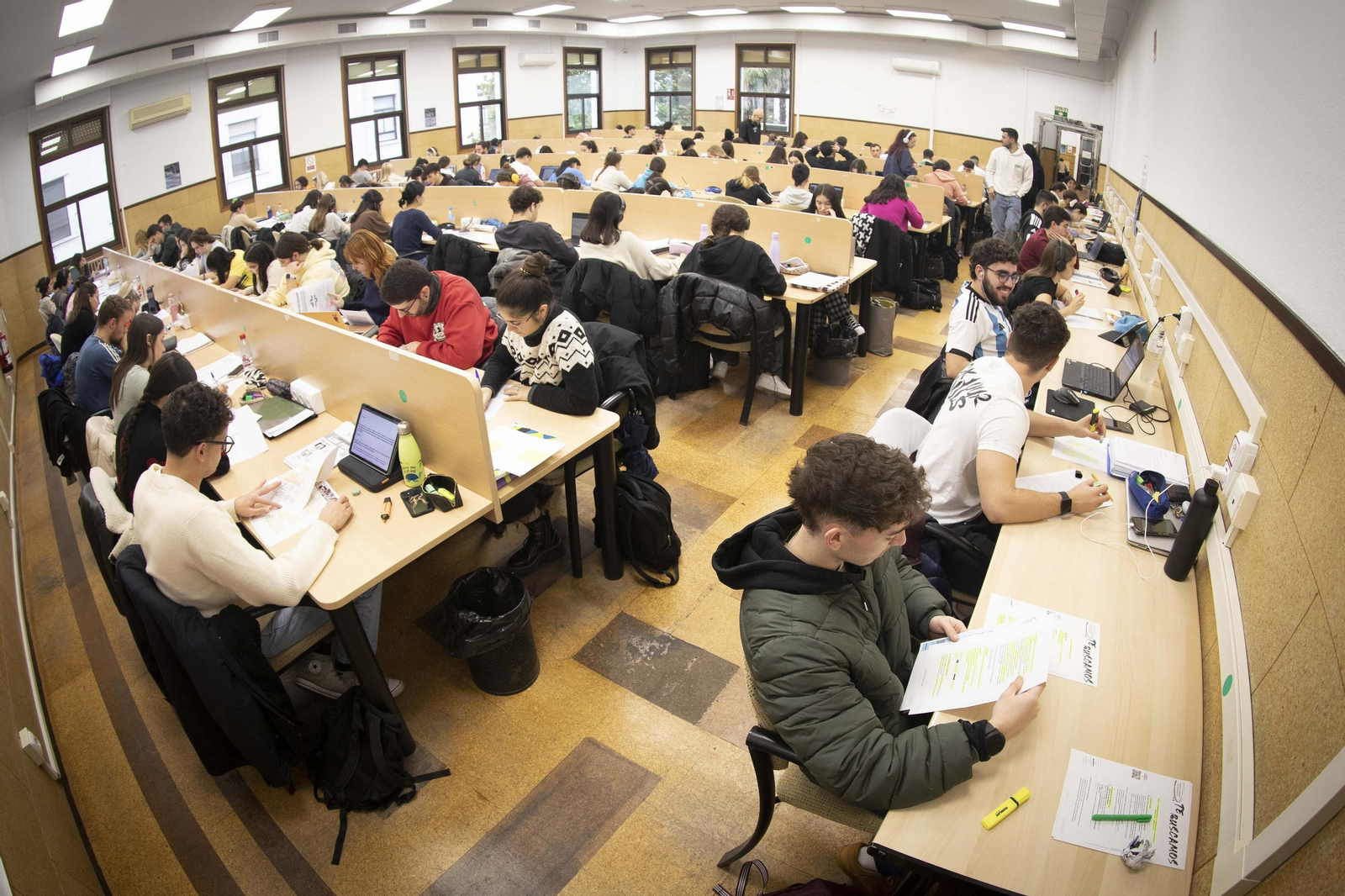 Sala de estudio del V Centenario.