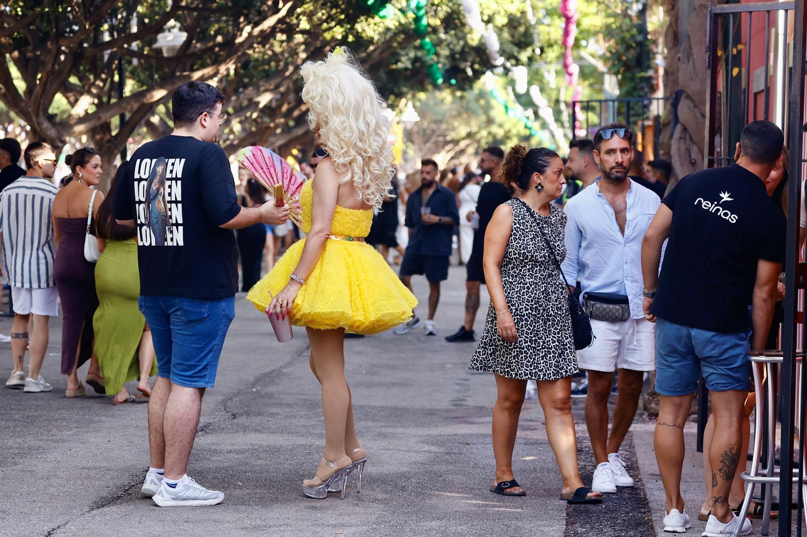 El ambiente en el Real de la Feria de Málaga este viernes, en imágenes