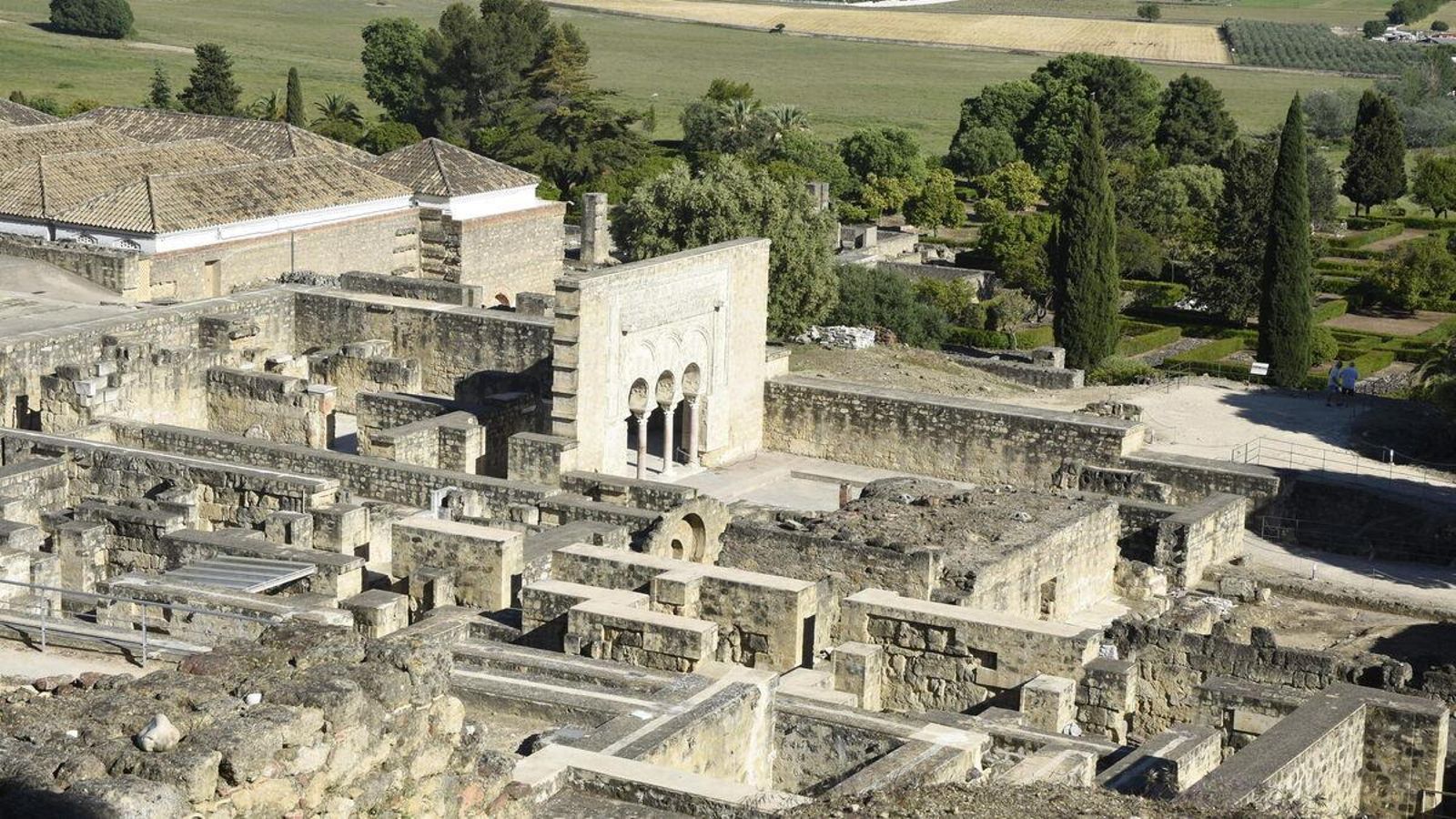Vista general de una zona de Medina Azahara