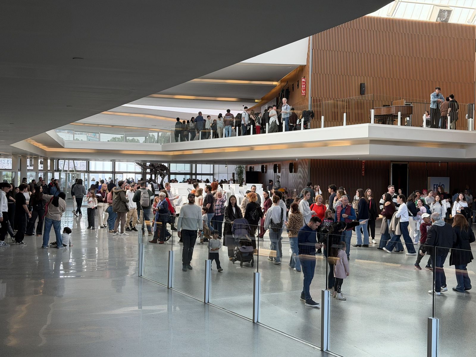 Accesos al interior del Parque de las Ciencias durante el sábado 28 de febrero