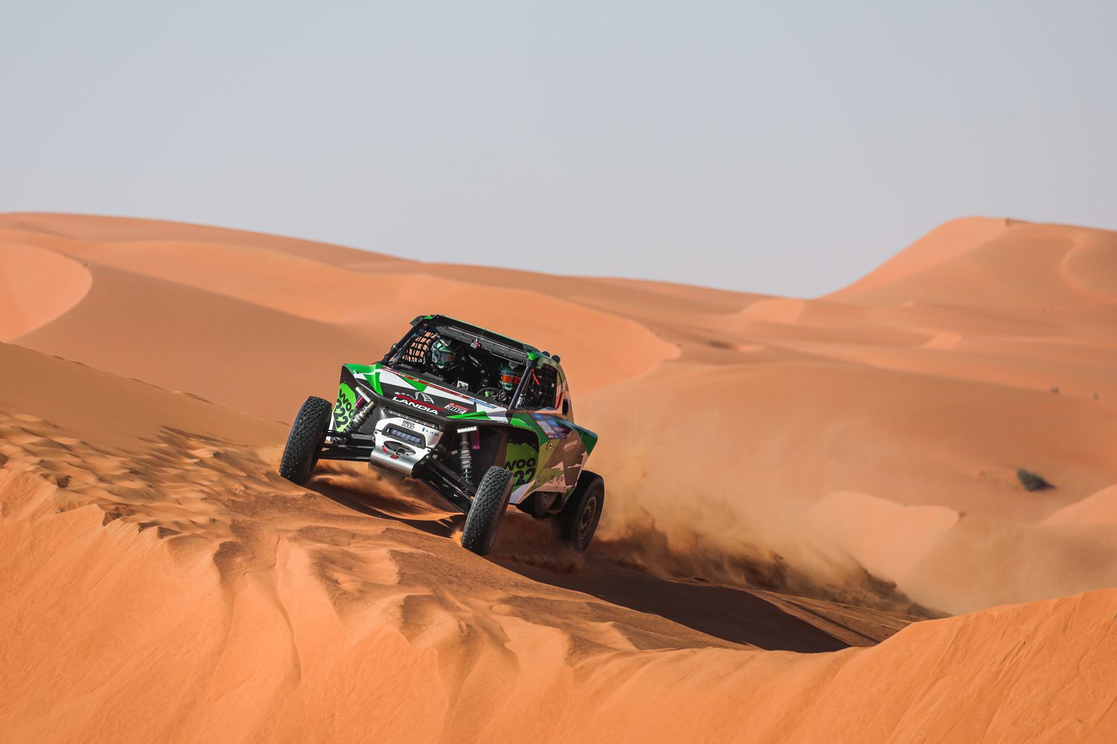 Las mejores fotos del Dakar por las dunas