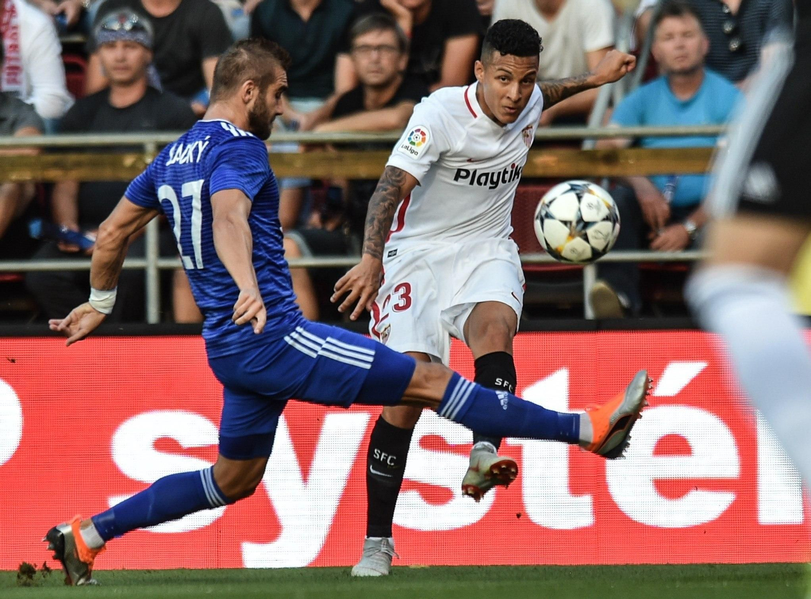 Las imágenes del Sigma Olomouc-Sevilla