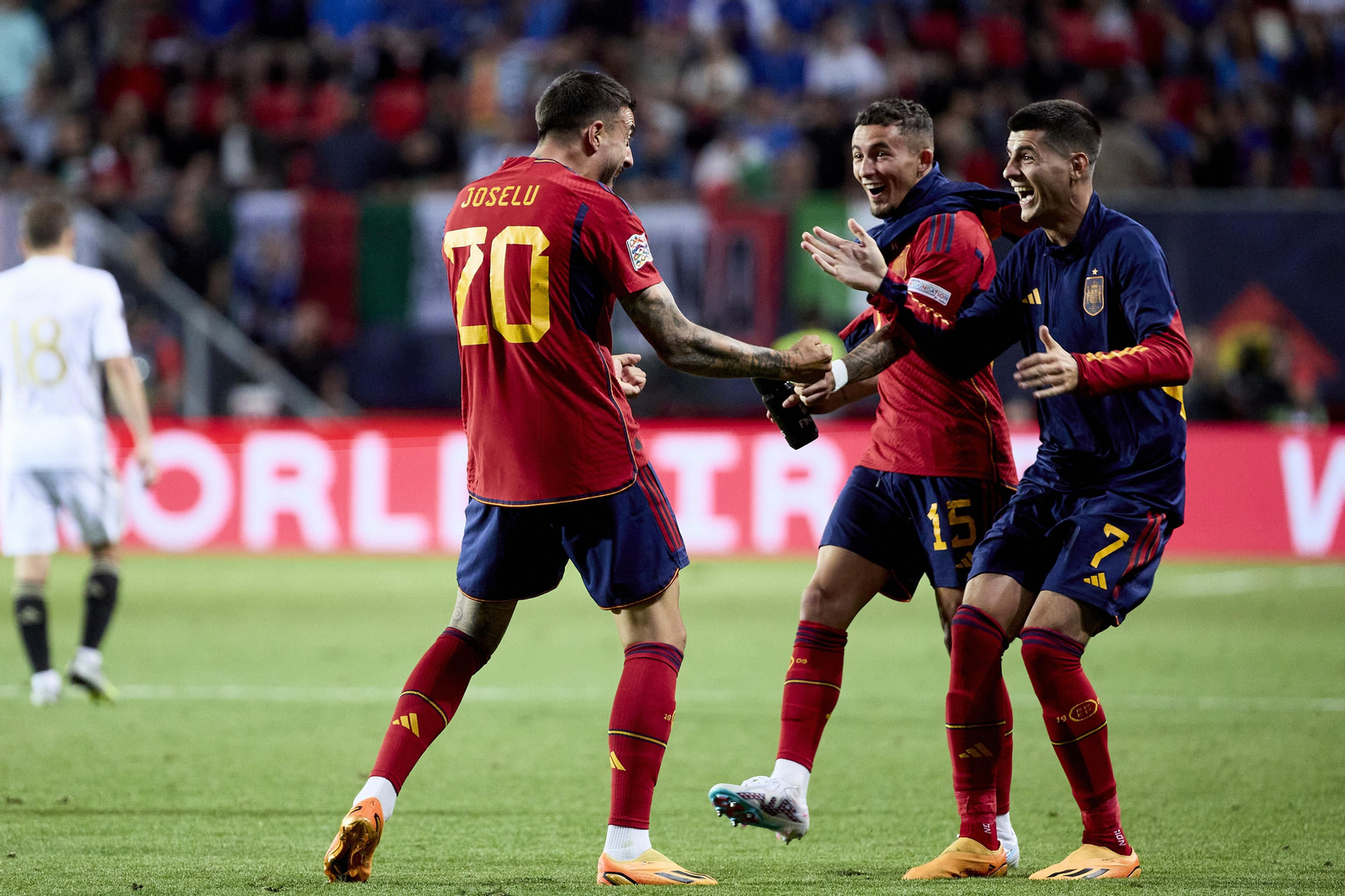 Las fotos del España - Italia