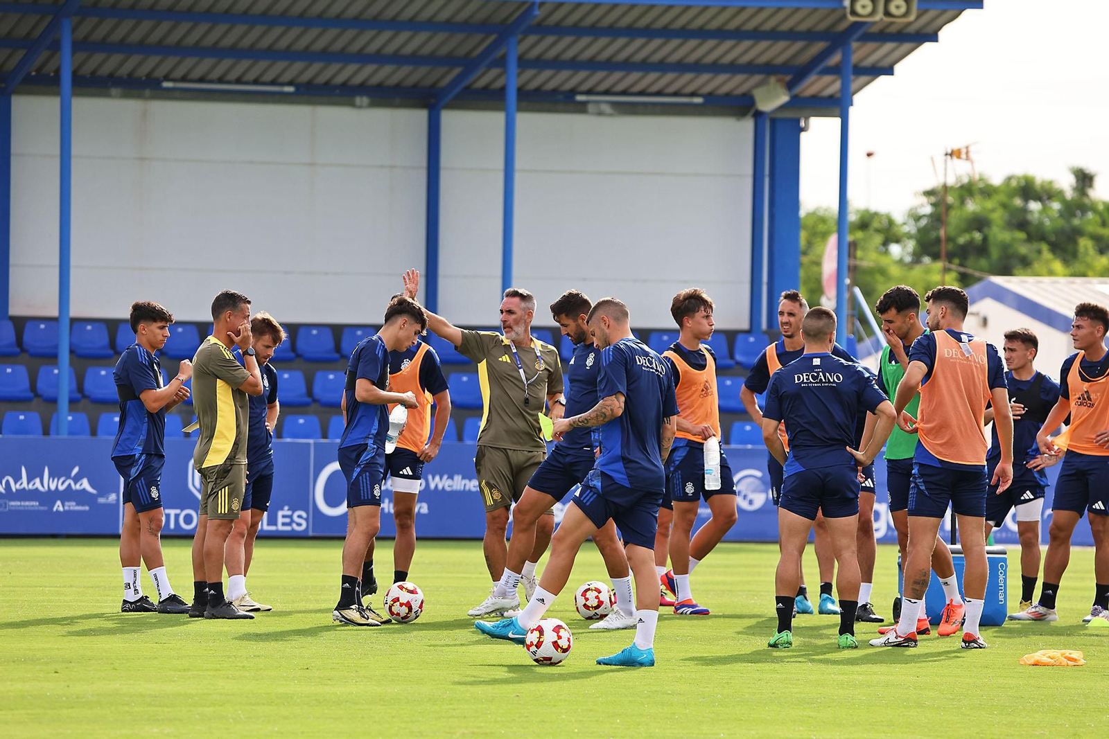 Entrenamiento del Recreativo de Huelva