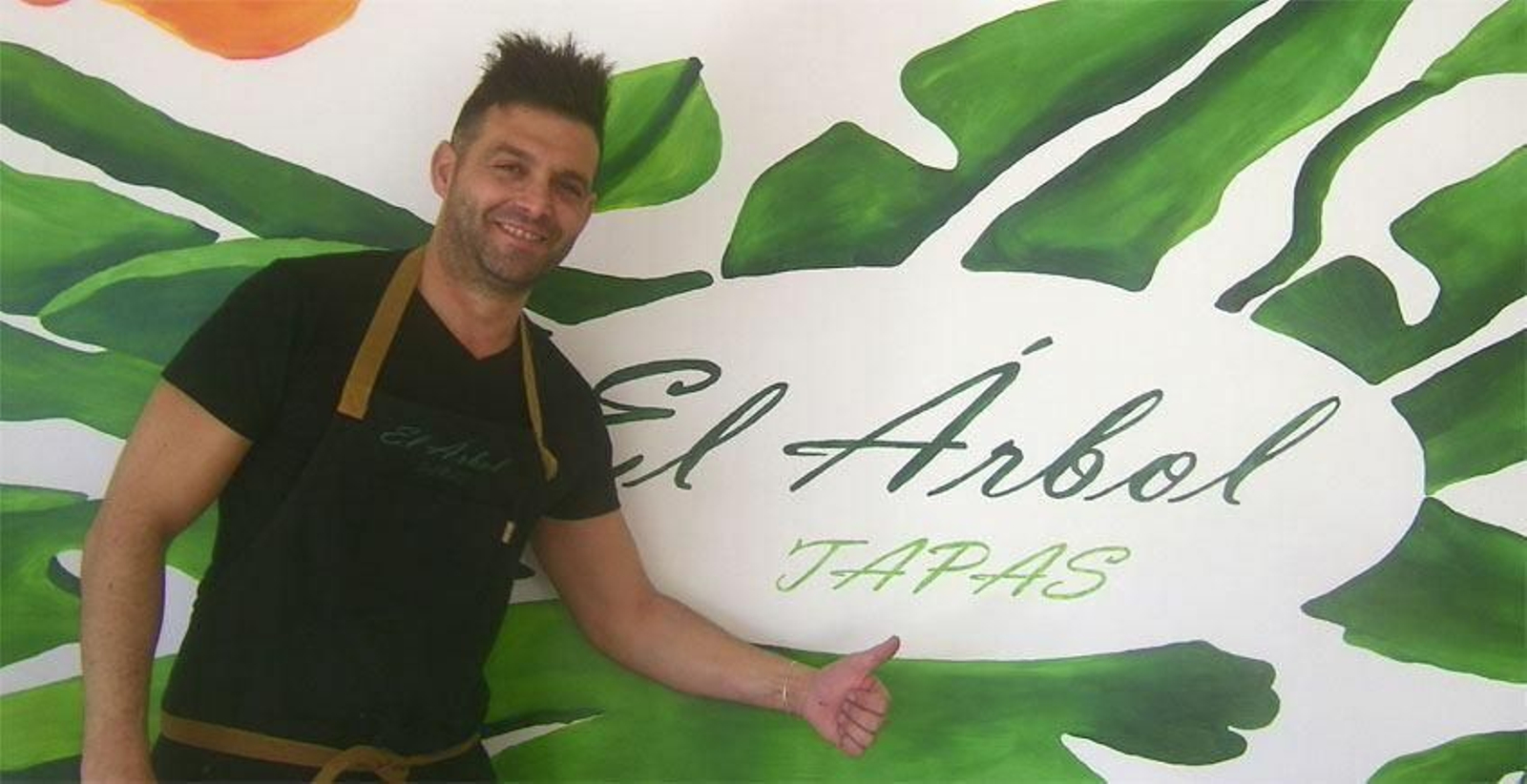 El cocinero José Luis García en su nuevo establecimiento