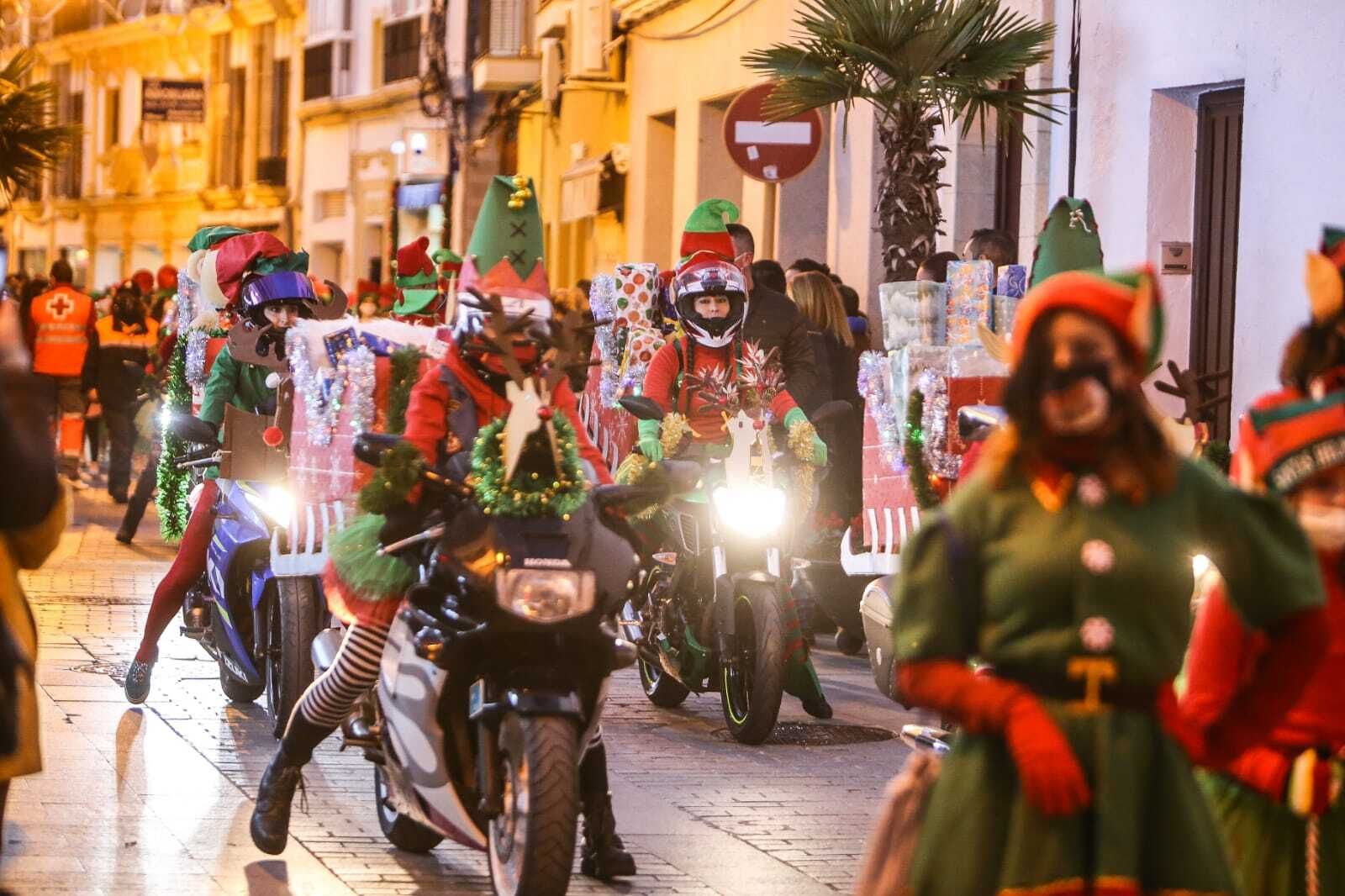 Cabalgata de Papá Noel en Chiclana