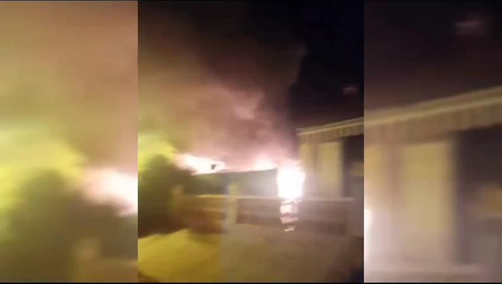 Un incendio en una casa del emblemático Barrio Obrero desata el pánico entre los vecinos de Huelva