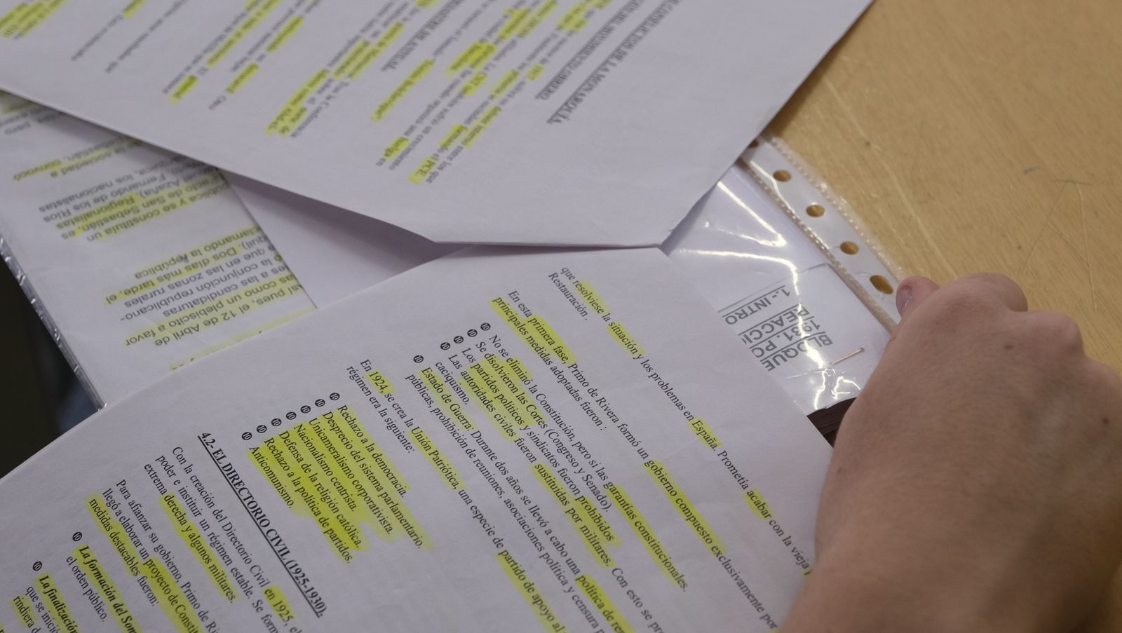 Imágenes de las pruebas de acceso de la PEvAU en la Universidad de Almería