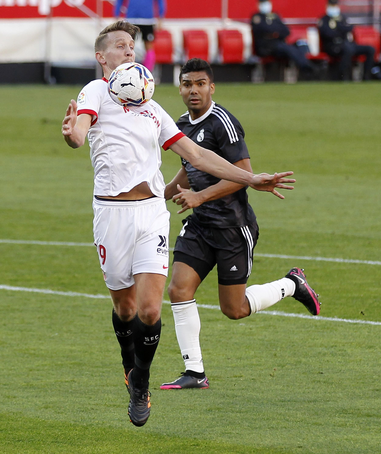 Las imágenes del Sevilla -Real Madrid