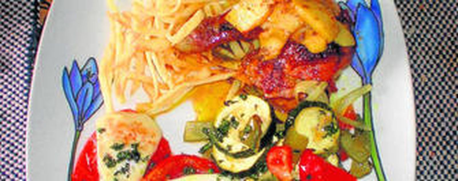 Pollo al horno con naranja y miel