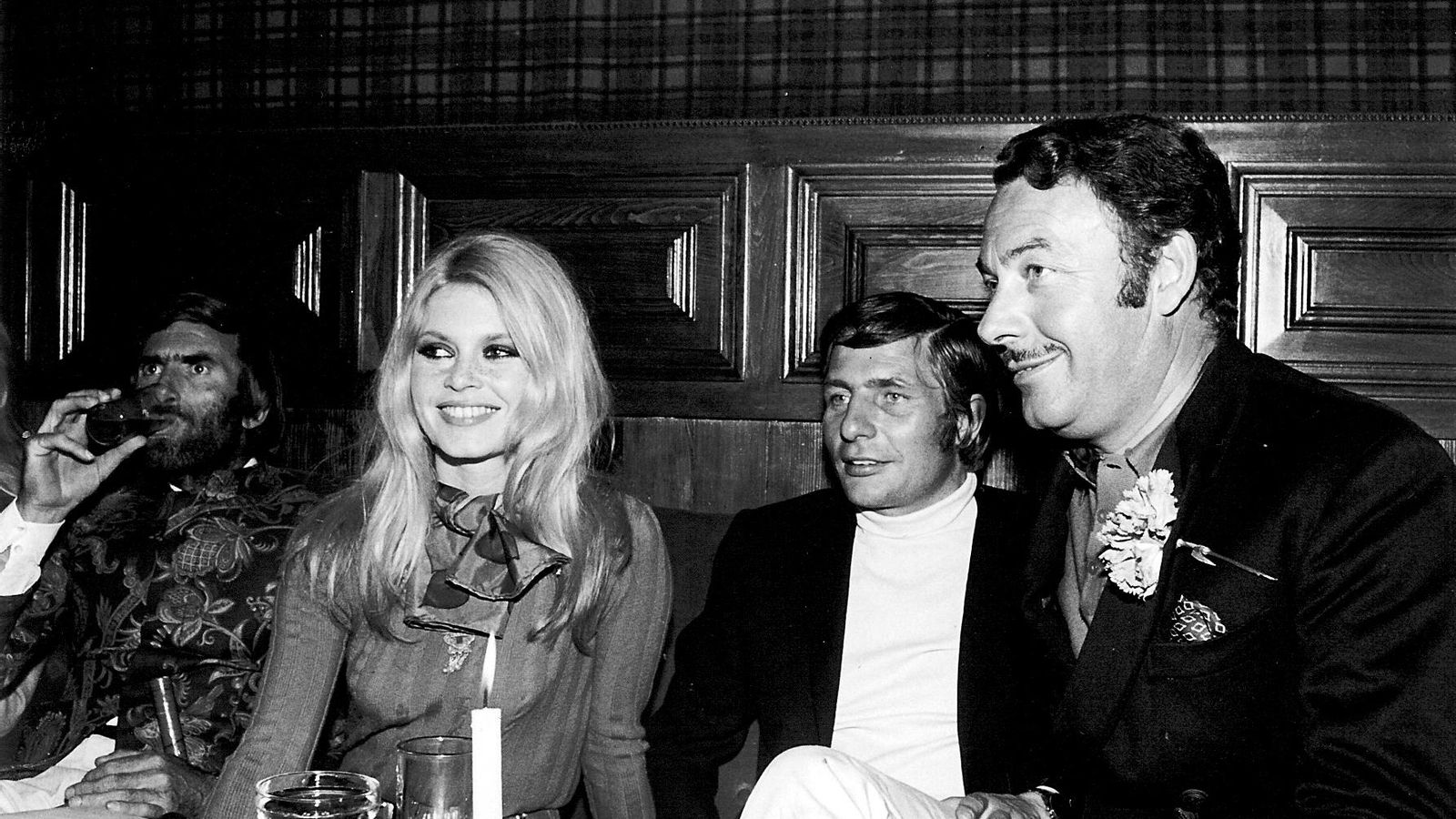 La actriz Brigitte Bardot en el hotel Marbella Club.