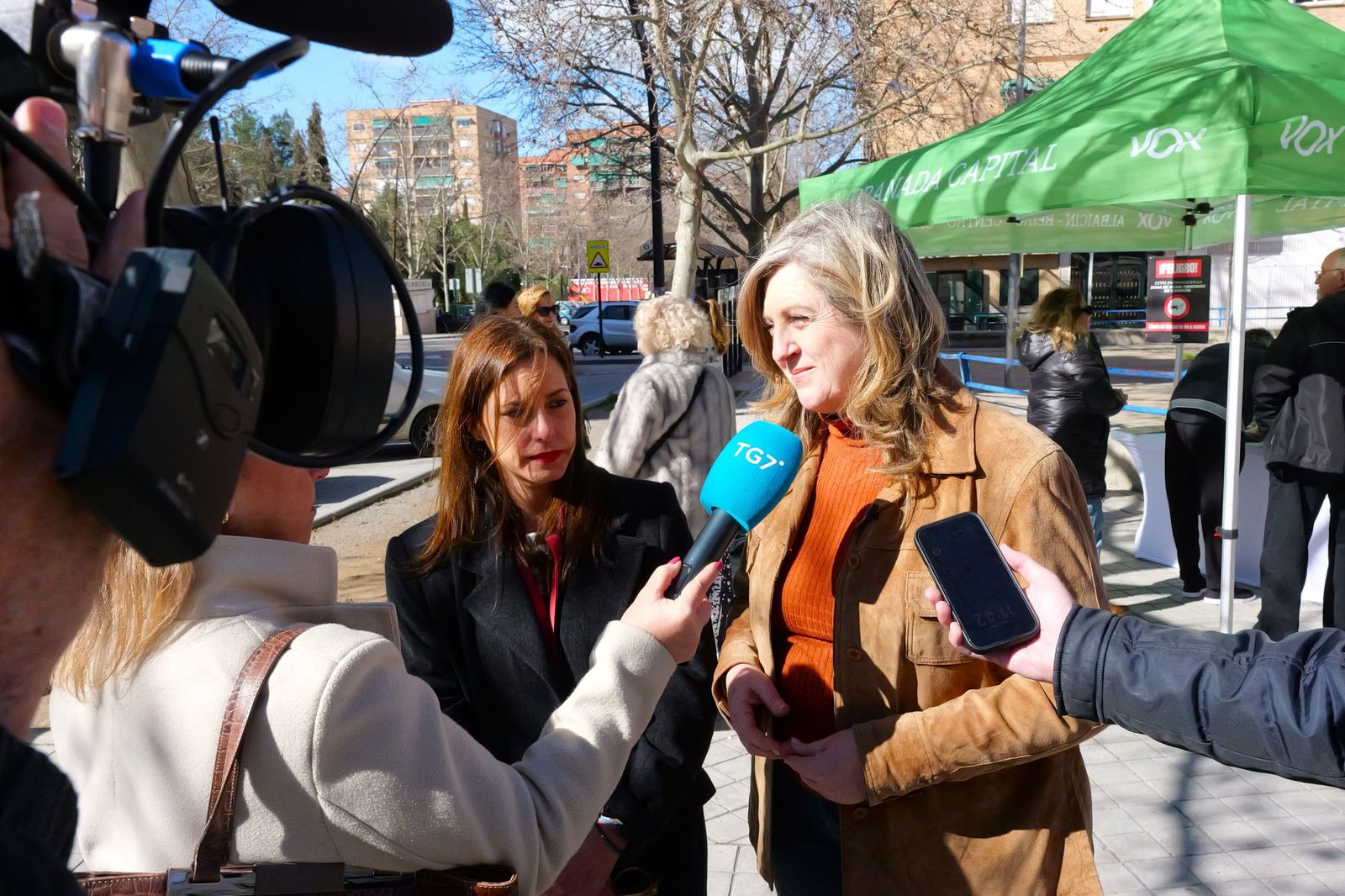 Beatriz Sánchez y Mónica Rodríguez, de Vox.