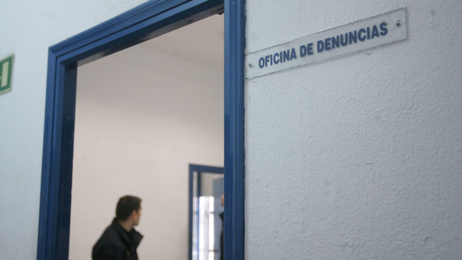Oficina de denuncias situada en la comisaria de la Policia Nacional en Algeciras.