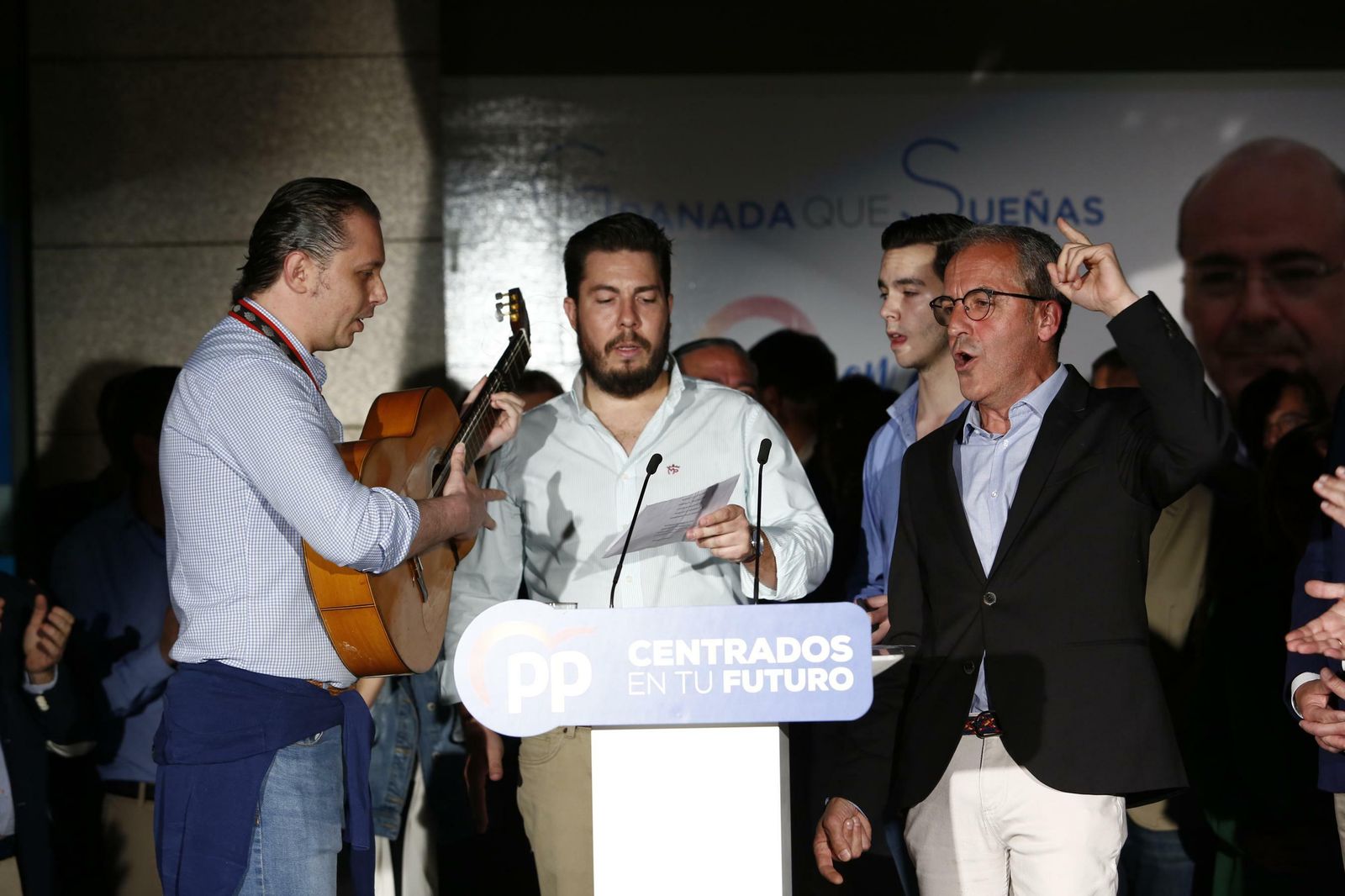 Las imágenes del inicio de la campaña del PP