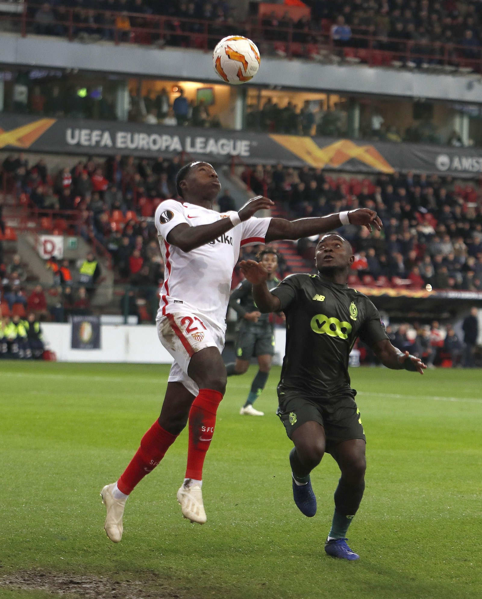 Las imágenes del Standard de Lieja-Sevilla