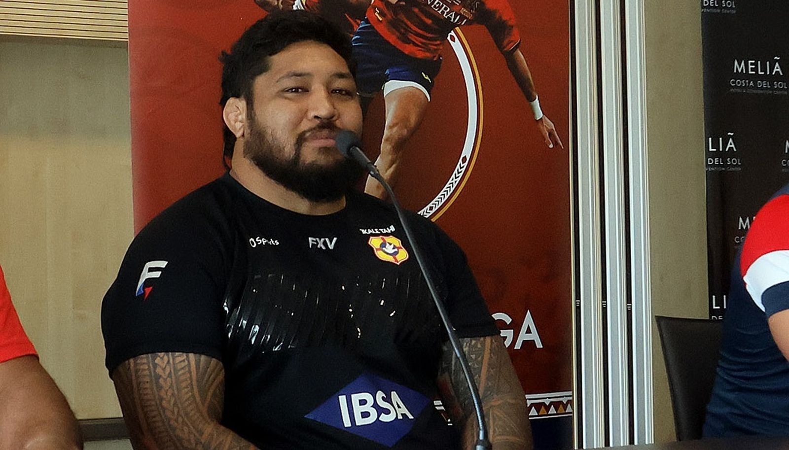 Ben Tameifuna, en la rueda de prensa previa.