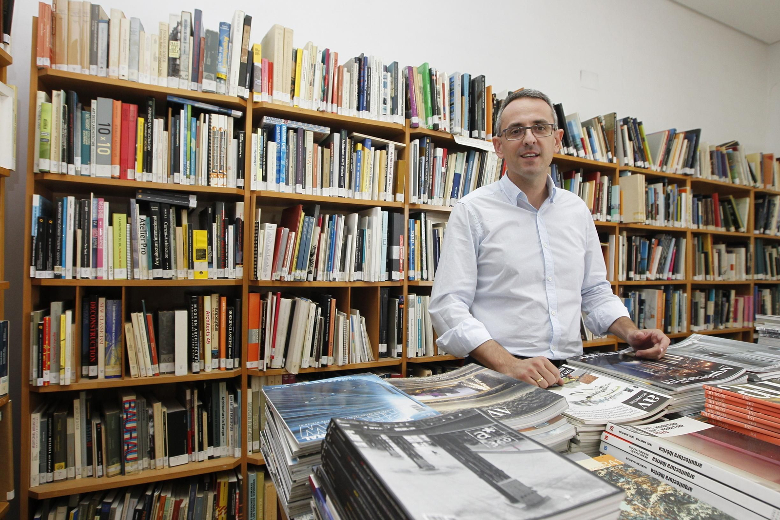 José Díaz, decano del Colegio Oficial de Arquitectos de Almería.
