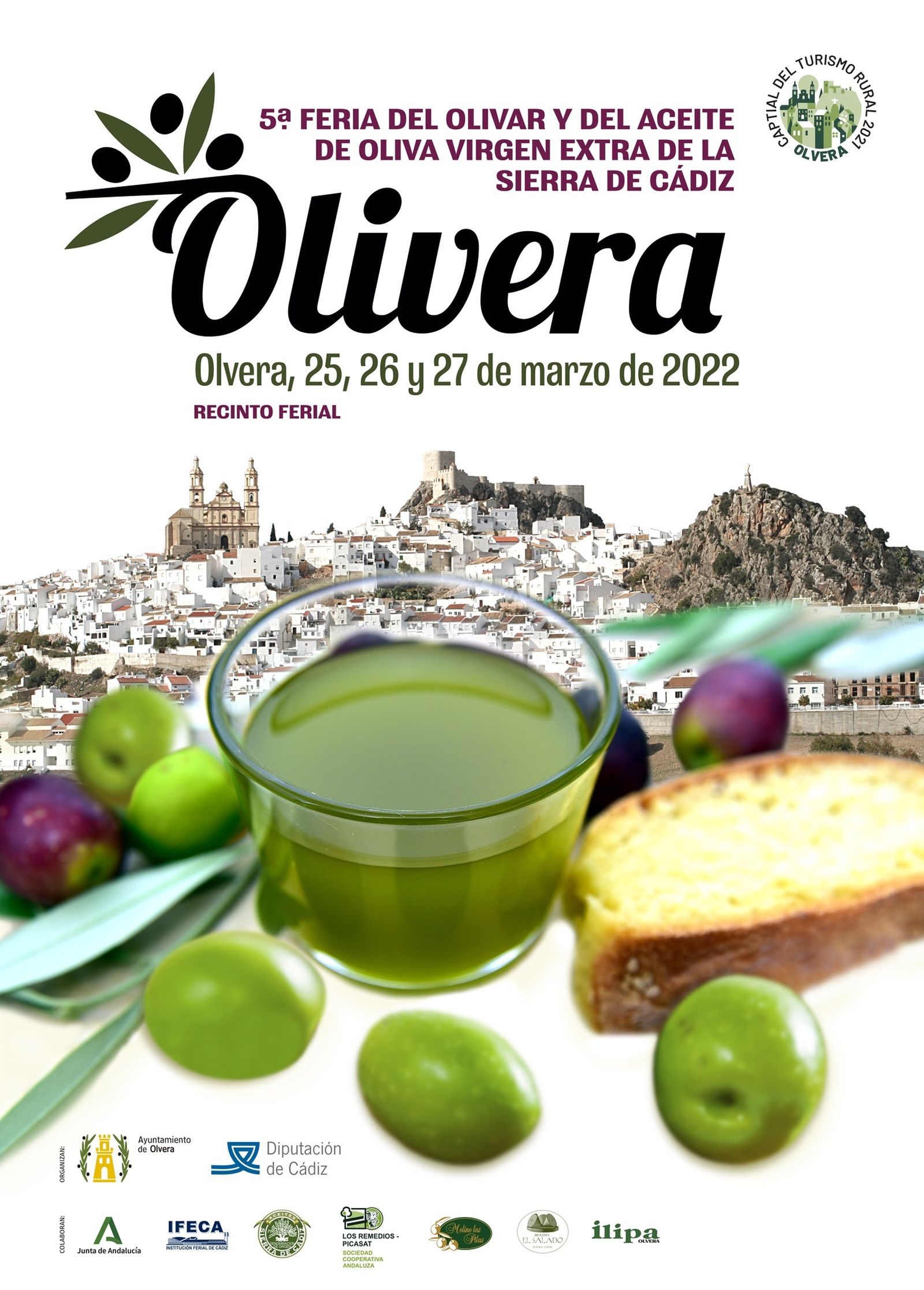 Cartel anunciador de Olivera