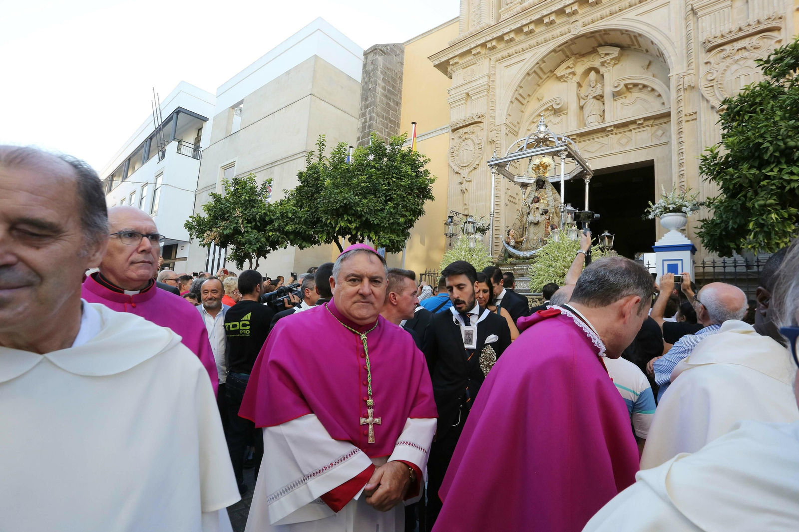 Imágenes de la salida procesional de la patrona de Jerez,La Virgen de la Merced