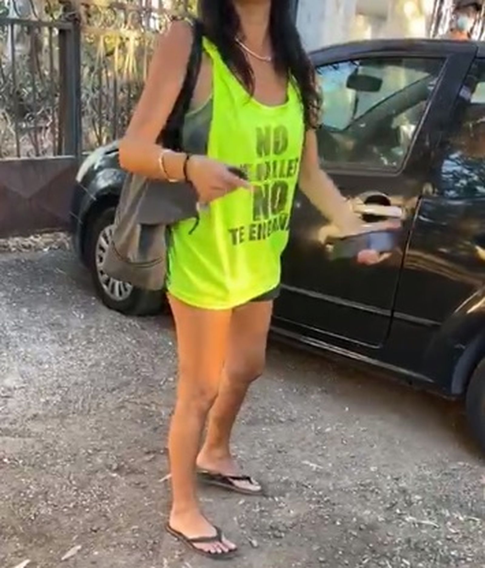 La supuesta autora de los hechos