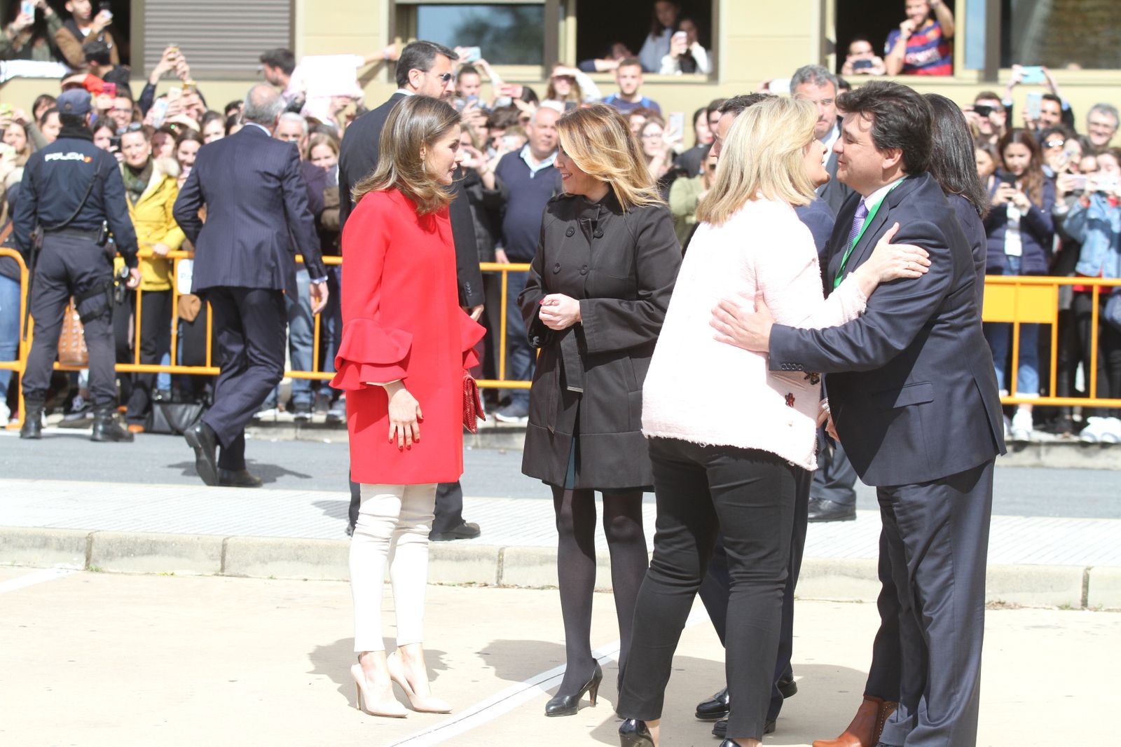 Imágenes de la visita de la reina Letizia a Huelva
