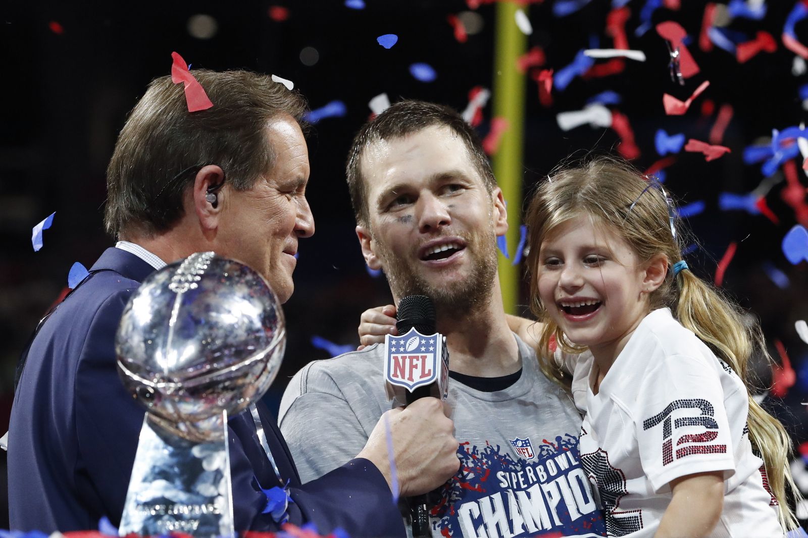 Las imágenes de la final de la Super Bowl