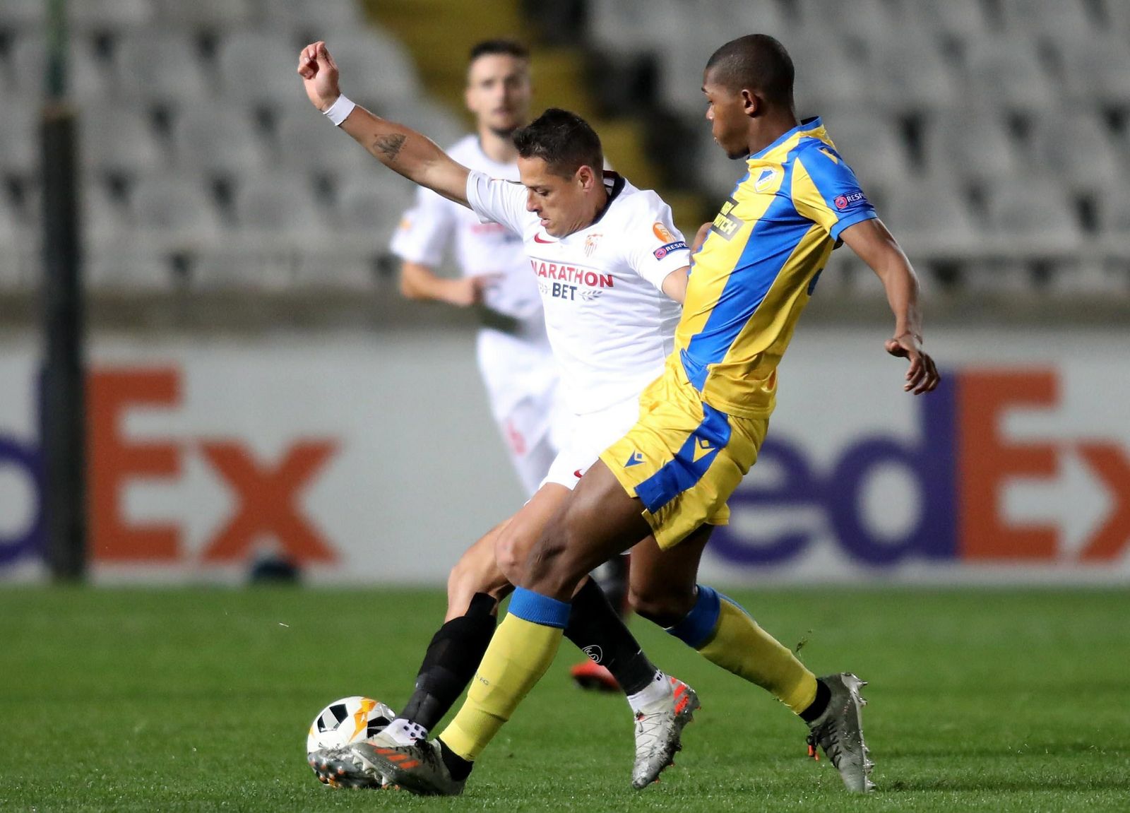 Las imágenes del APOEL-Sevilla