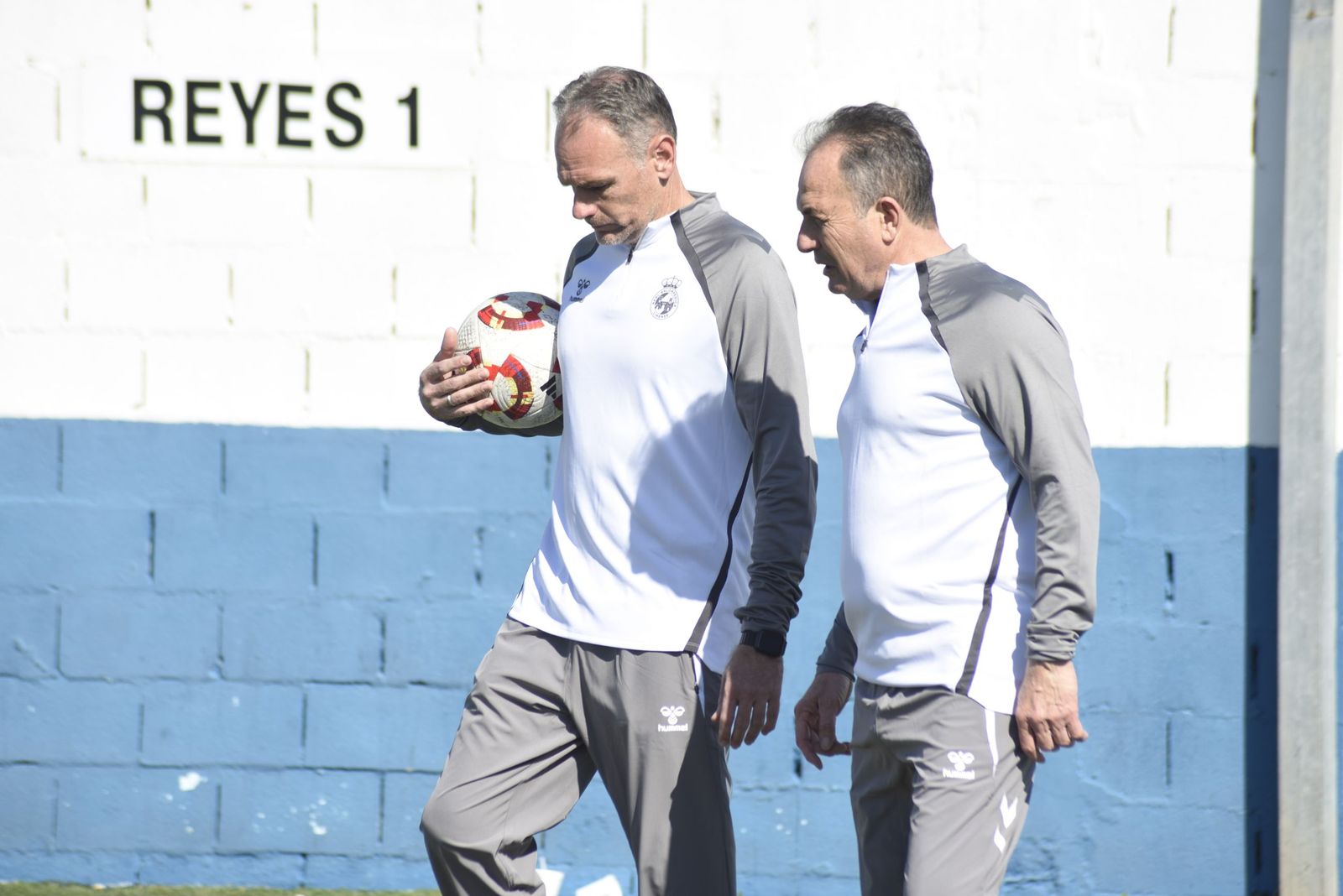 Las fotos del primer entrenamiento de Carlos Guerra y Miguel Angel Rondan al frente de la Balona