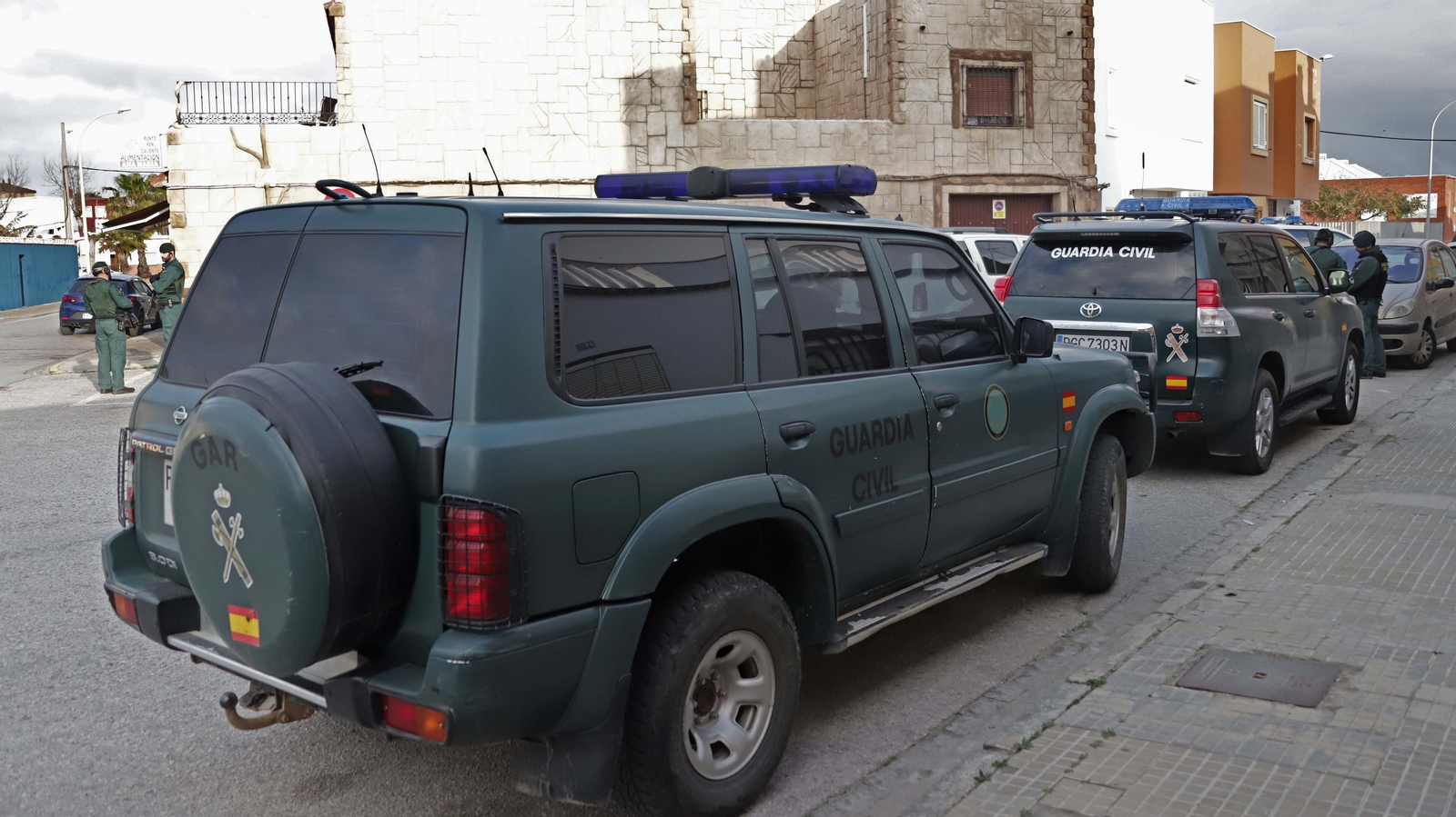 Imágenes de la macrooperación antidroga de la Guardia Civil en La Línea