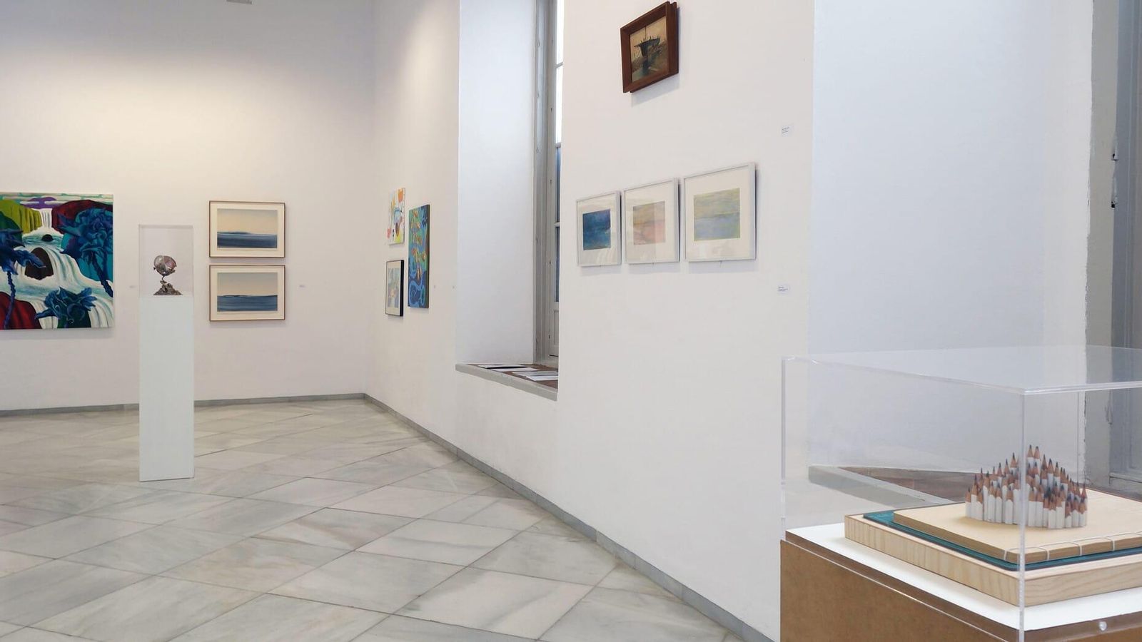 Exposición Y por fin el agua en la galería Rafael Ortiz. Exposición Y por fin el agua en la galería Rafael Ortiz.